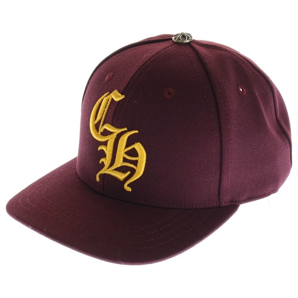Chrome Hearts Chrome Hearts CH Embroidery Baseball Hat Bordeaux Size ONE SIZE - 1 Thumbnail