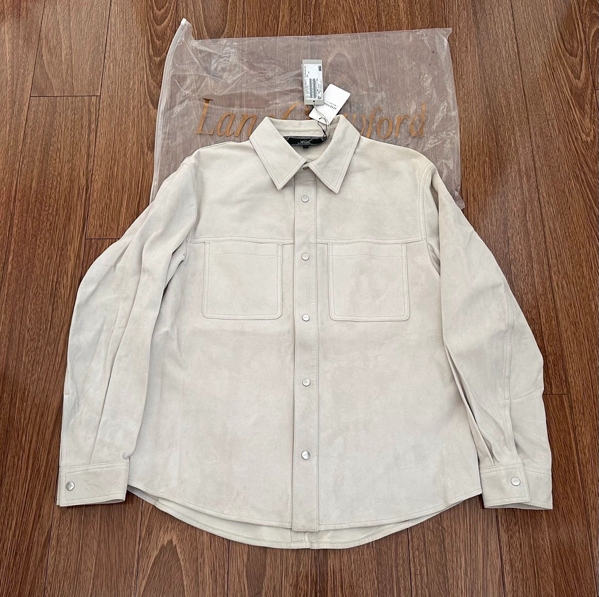 Kith KITH Sheepskin Apollo Shirt Jacket 99 New S Oversized Size US S / EU 44-46 / 1 - 1 Thumbnail
