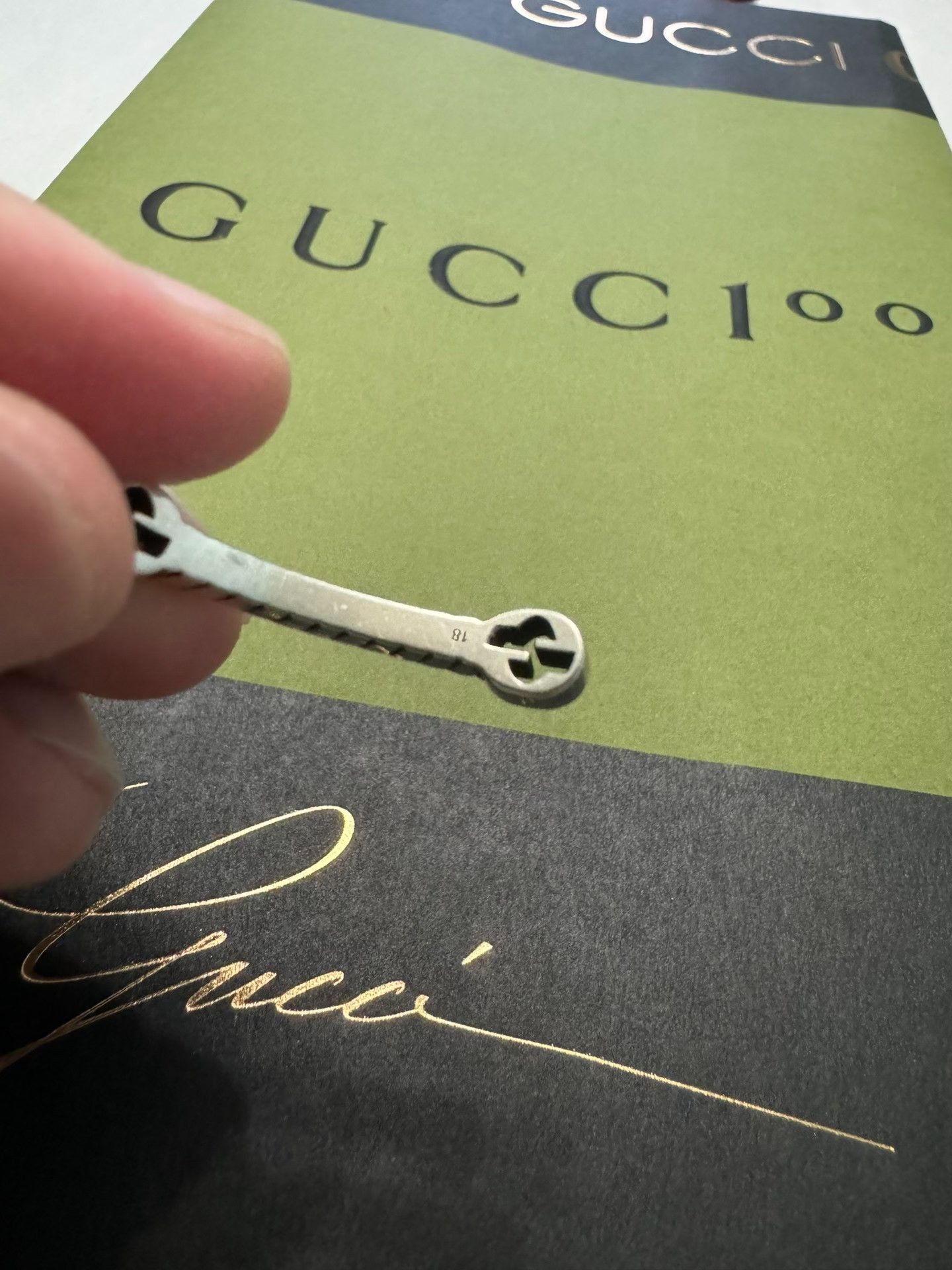 Gucci Gucci's new classic full-print silver bracelet 2501-Nextarr Size ONE SIZE - 5 Thumbnail