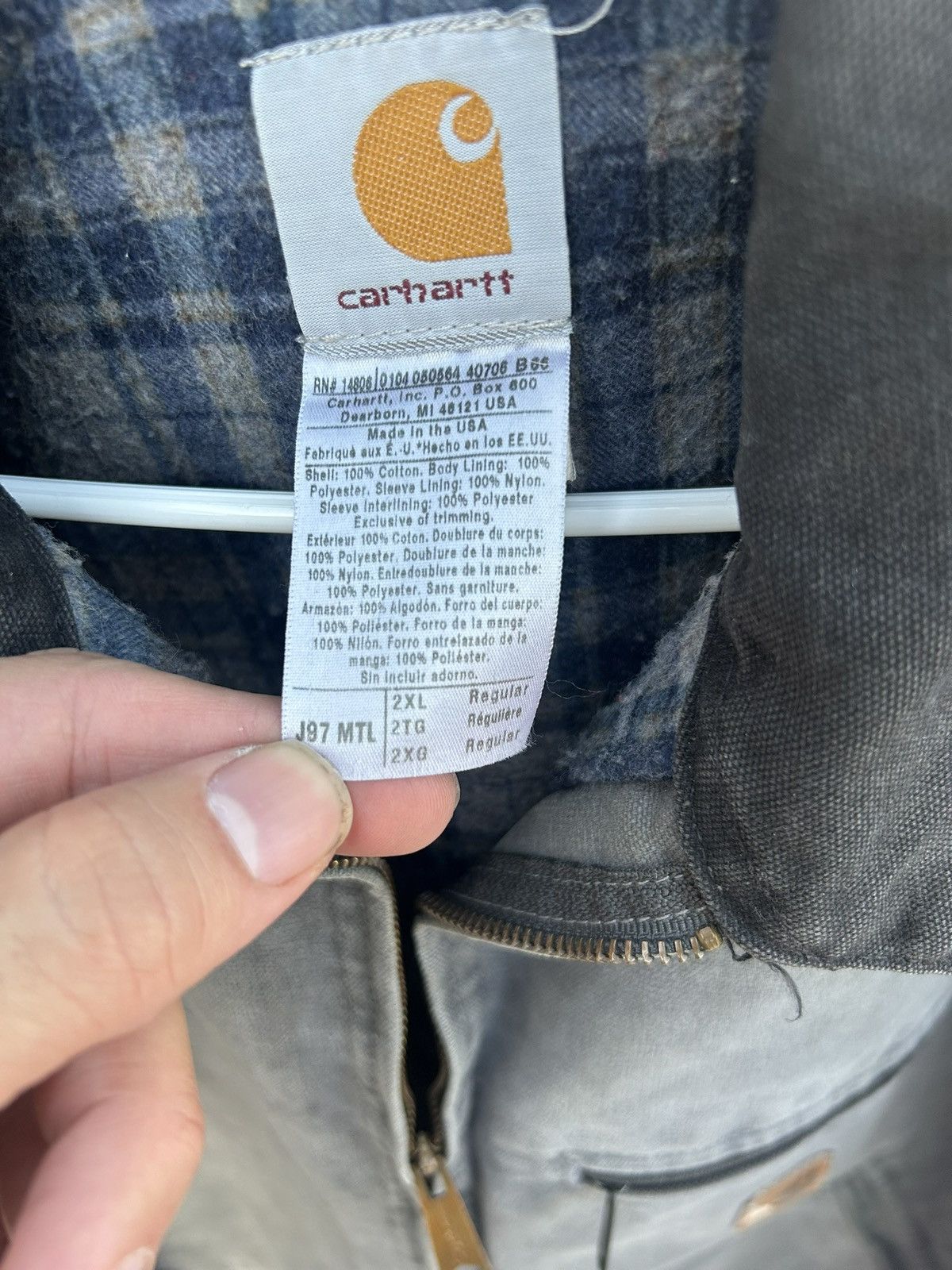 Carhartt Carhartt j97 detroit MTL Size US XXL / EU 58 / 5 - 2 Thumbnail