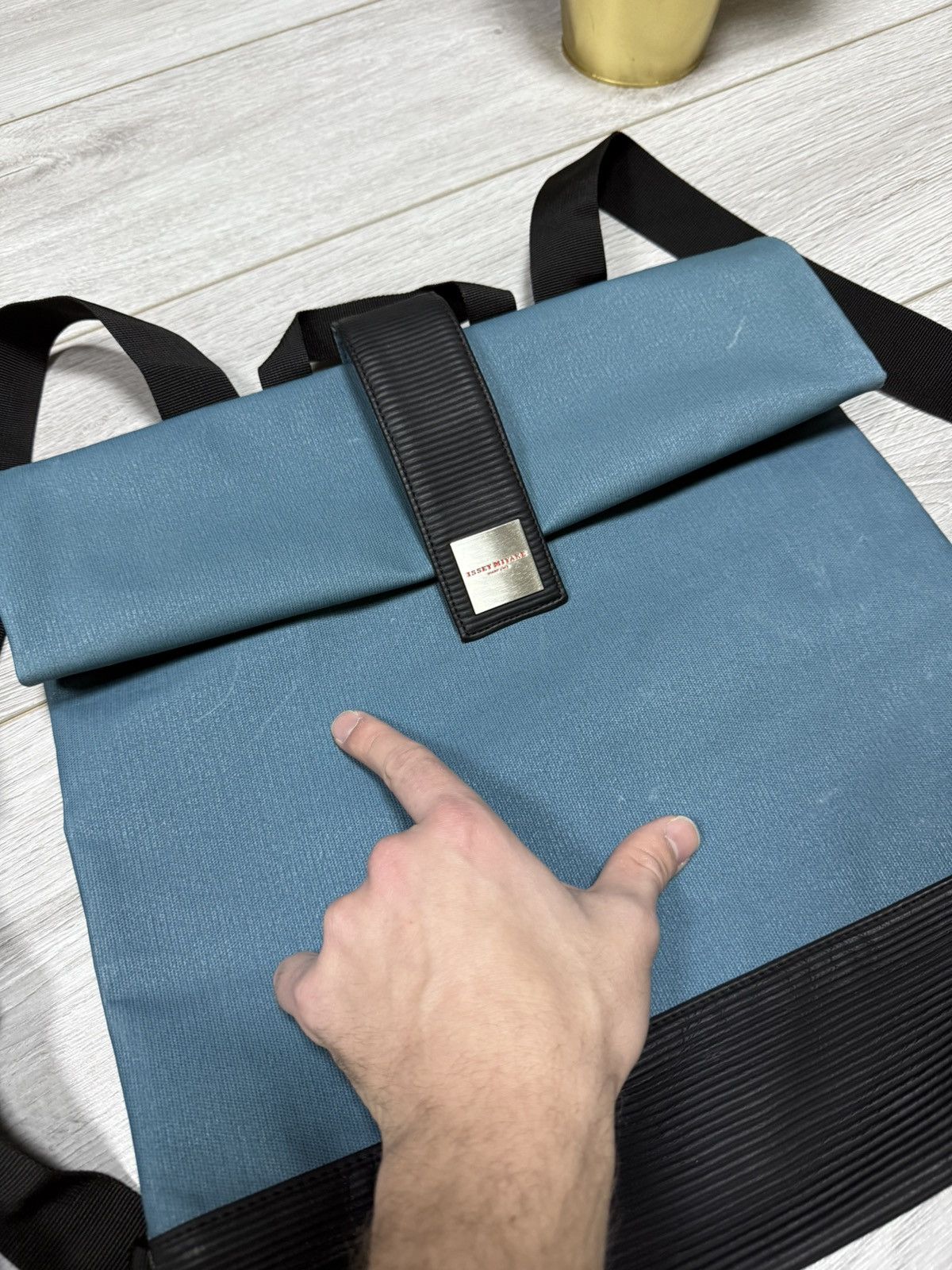 Issey Miyake Issey Miyake parfums unisex backpack Size ONE SIZE - 10 Thumbnail