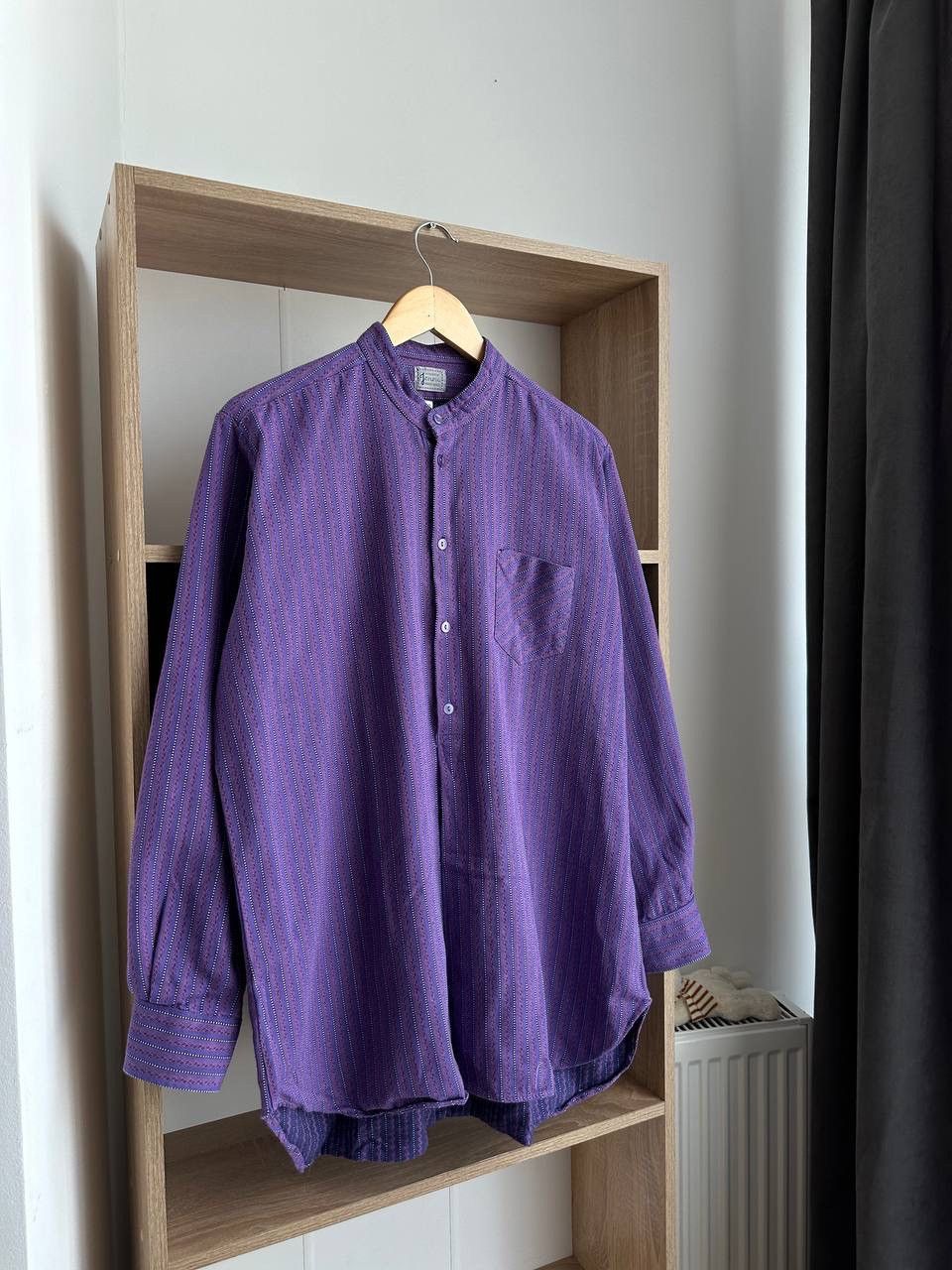Japanese Brand × Vintage Vintage Atelier Jenni Japanese Violet Shirt Size US L / EU 52-54 / 3 - 2 Thumbnail