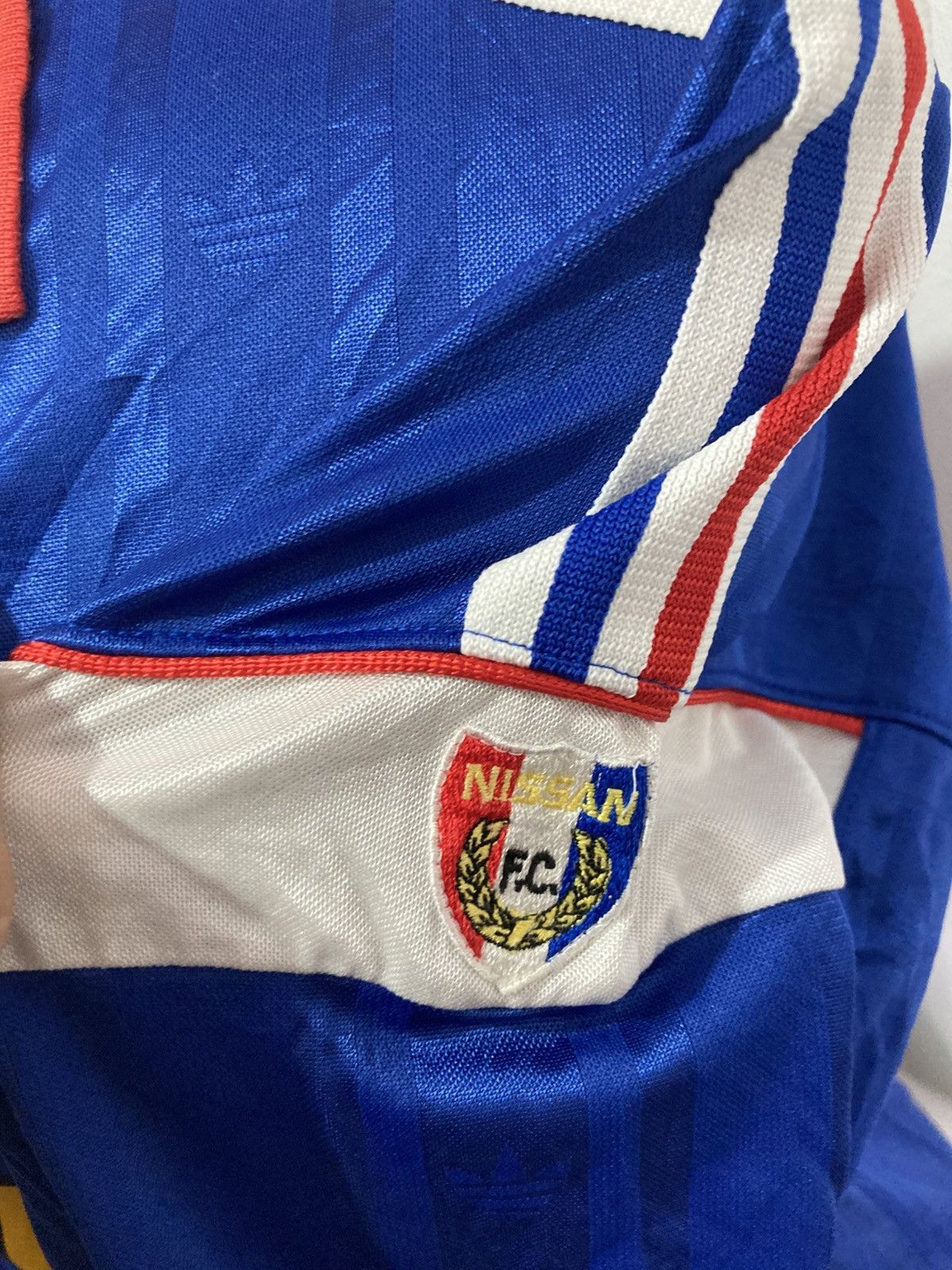 Adidas Matchworn Adidas Vintage Yokohama Marinos Jersey 1989 Size US L / EU 52-54 / 3 - 5 Thumbnail