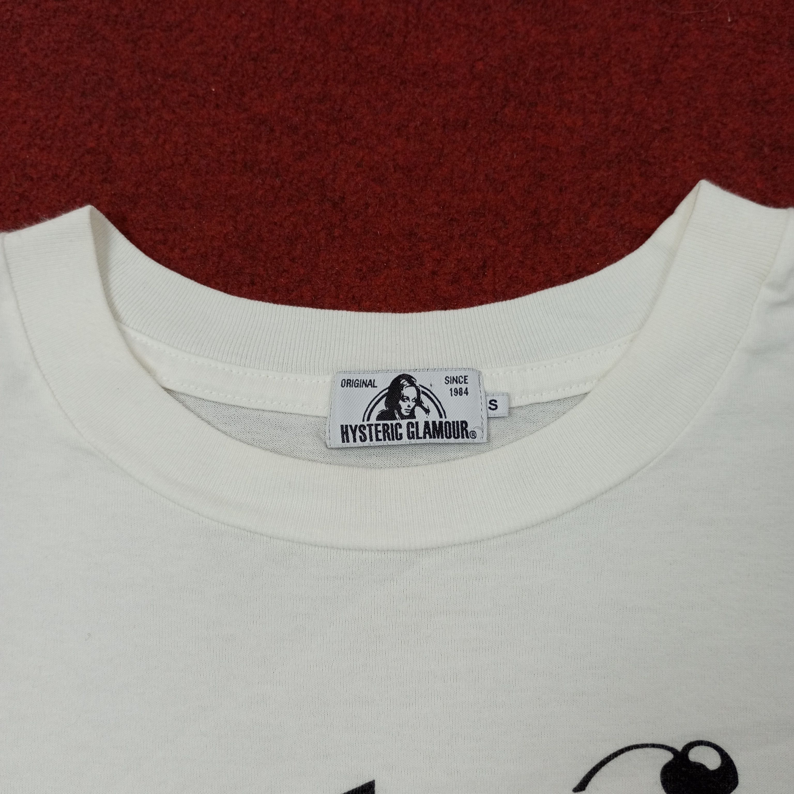 Hysteric Glamour Vintage Hysteric Glamour Japanese Brand Tshirt c239n3 Size US M / EU 48-50 / 2 - 5 Thumbnail