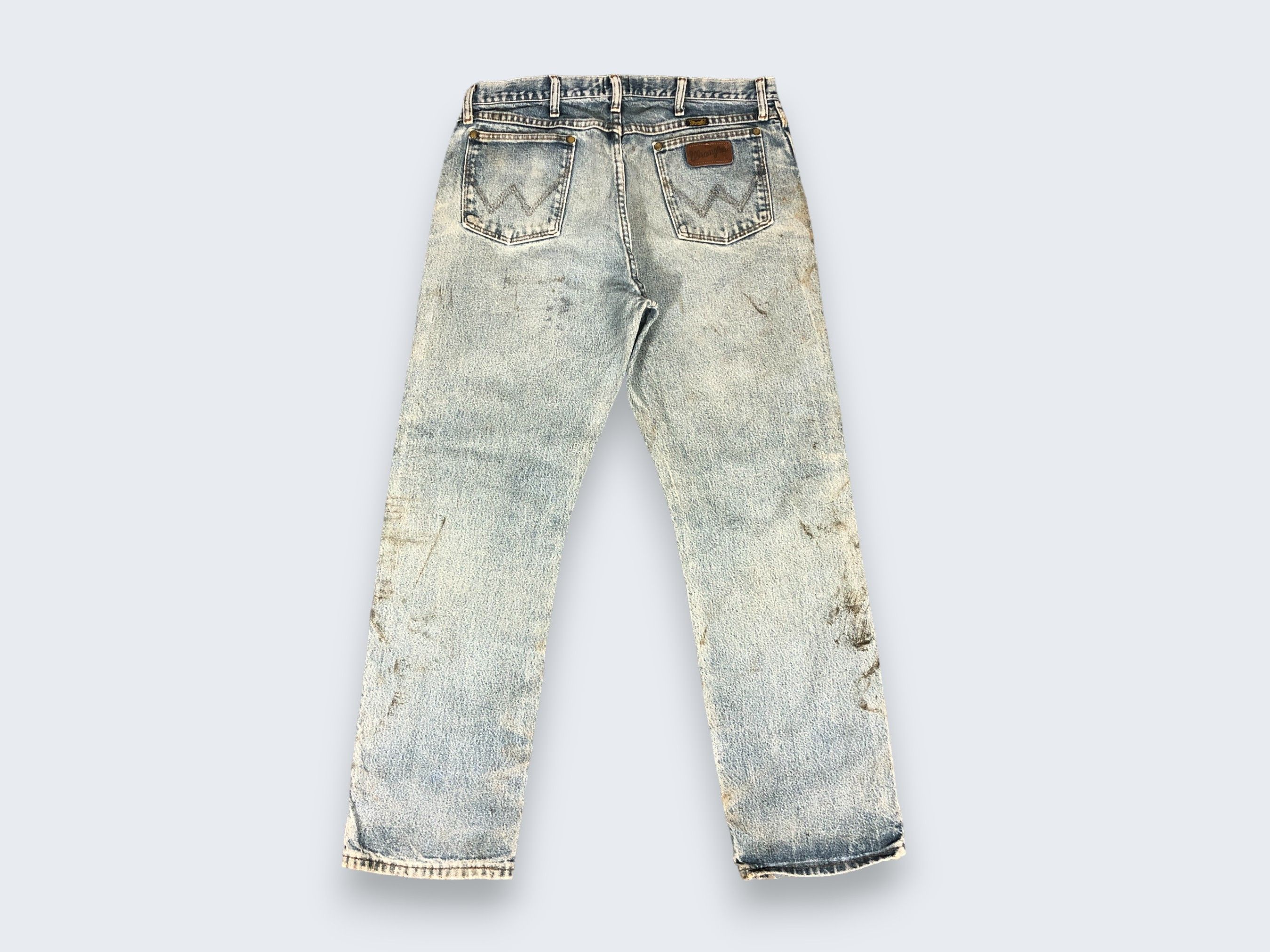 Vintage × Wrangler Vintage Wrangler Regular Fit Jeans Dirty L1005 Size US 34 / EU 50 - 2 Thumbnail