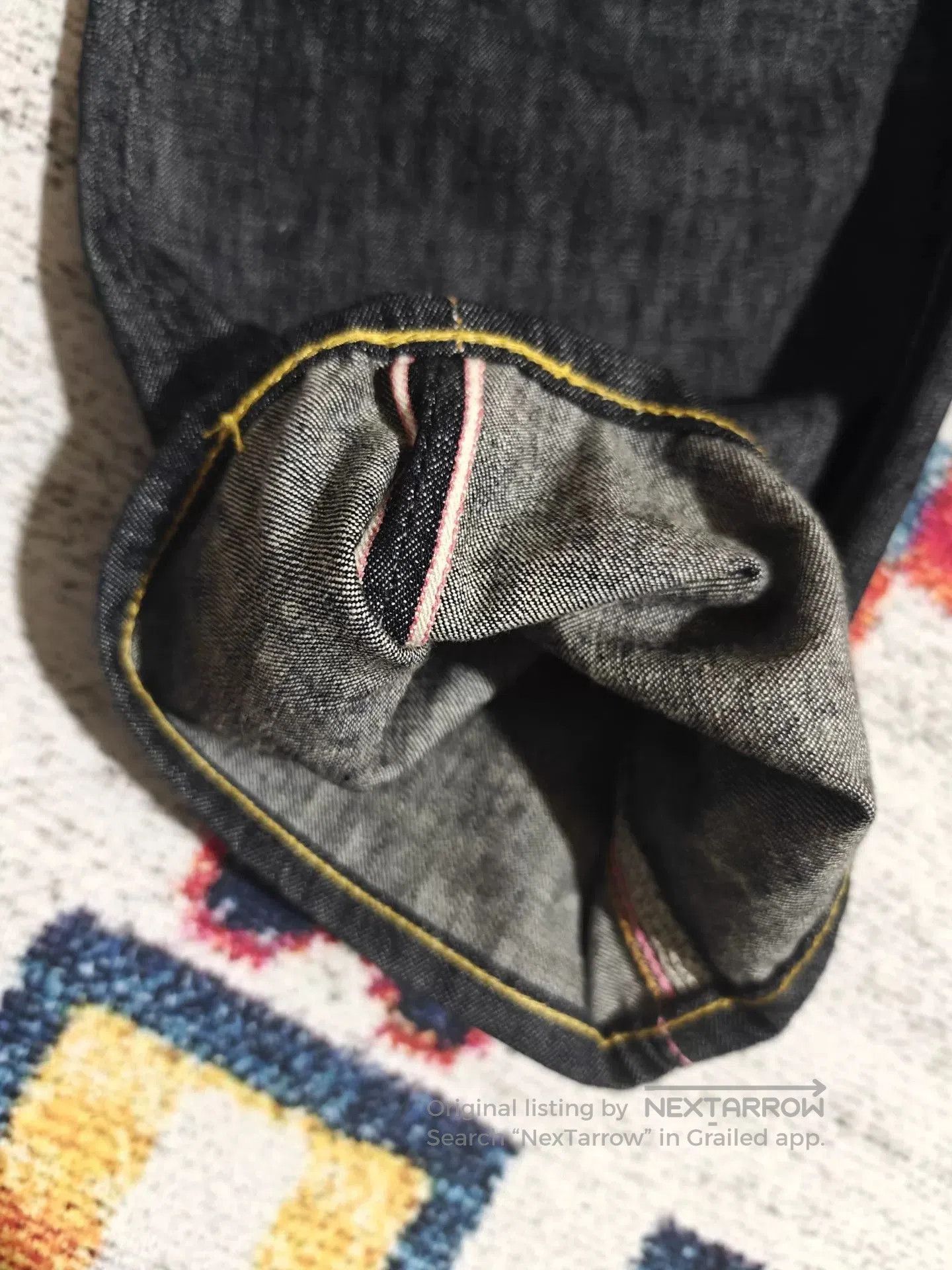 Momotaro Jeans MOMOTARO JEANS 0605 10oz Raw Denim. Size US 36 / EU 52 - 7 Thumbnail