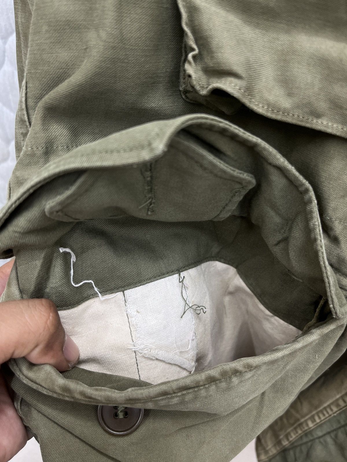 Vintage 🔥🔥🔥STEALS VINTAGE US MILITARY M43 FIELD JACKET Size US M / EU 48-50 / 2 - 11 Thumbnail