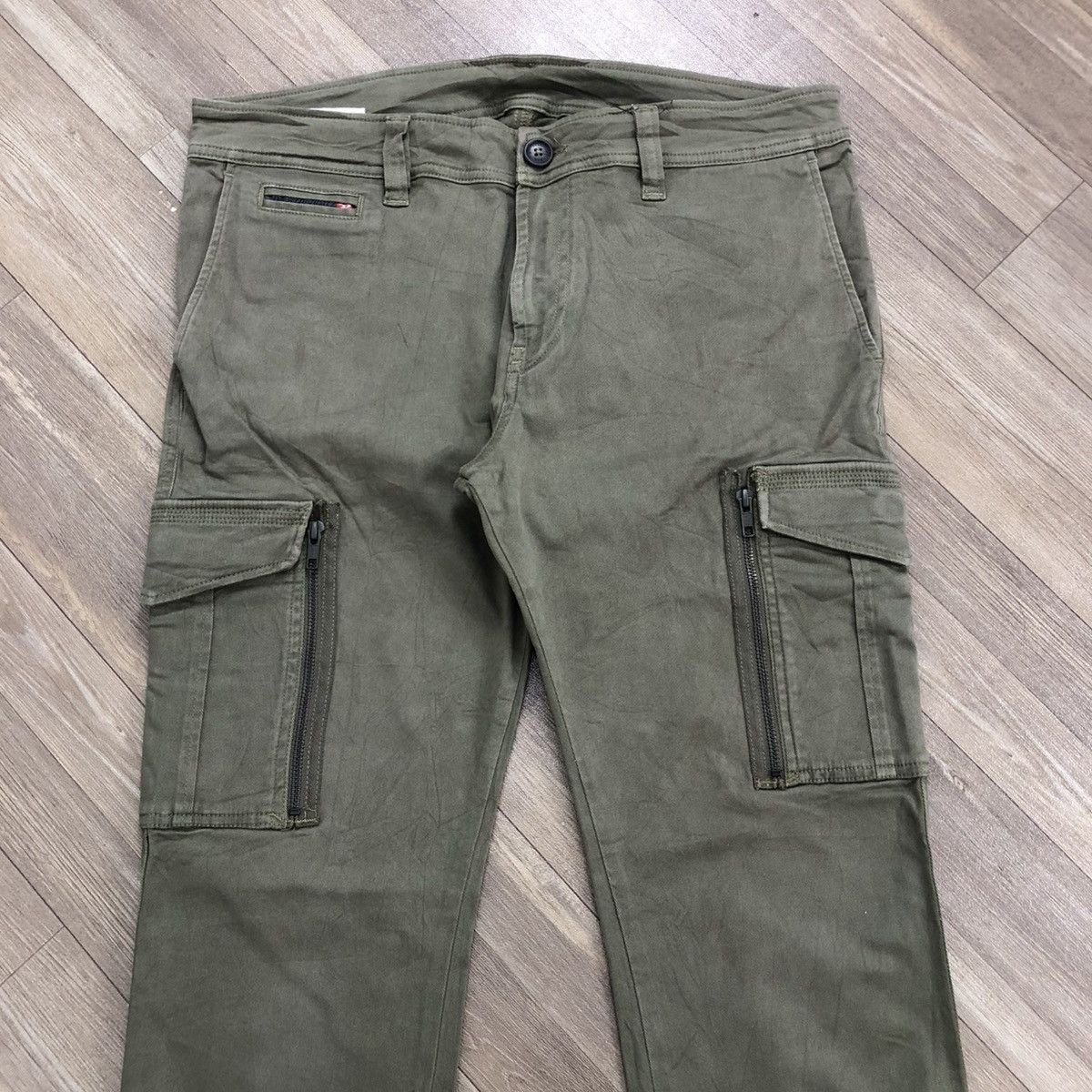 Diesel 2000s Diesel Industry OG Military Cargo Pants Size US 34 / EU 50 - 2 Thumbnail