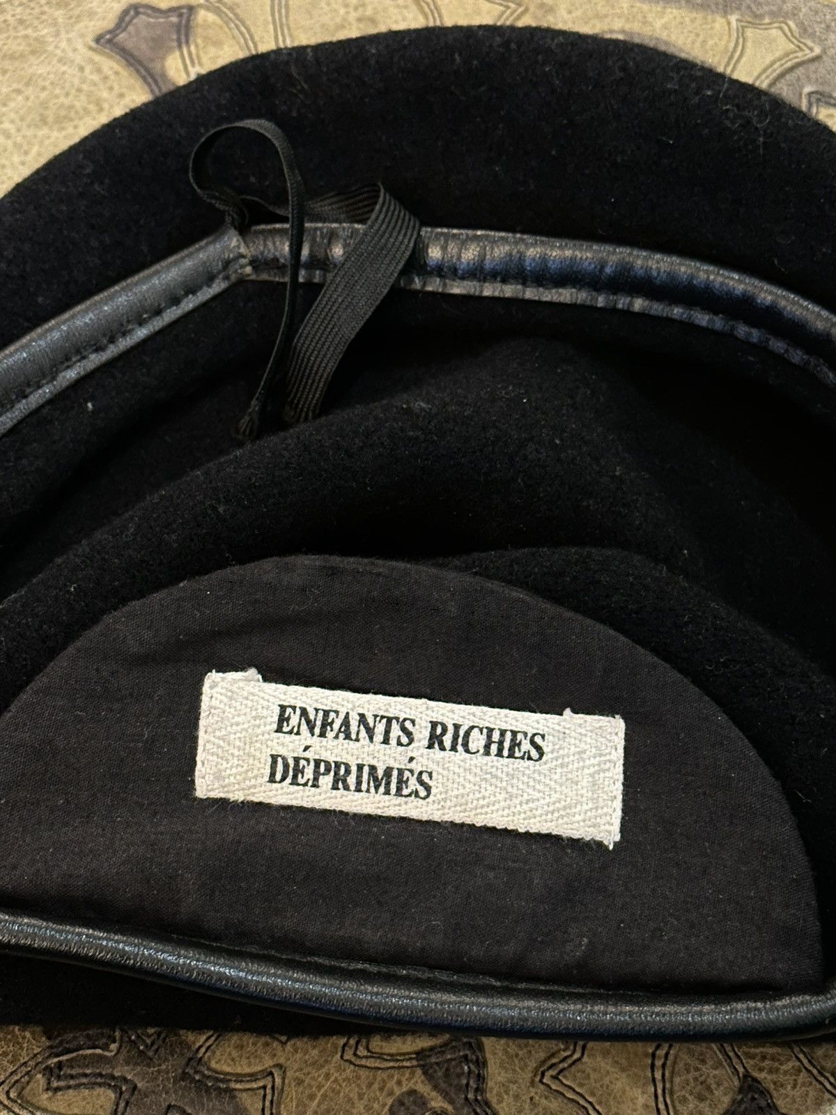 Enfants Riches Deprimes ERD BERET HAT EARLY ERD OS ADJUSTABLE Size ONE SIZE - 3 Thumbnail
