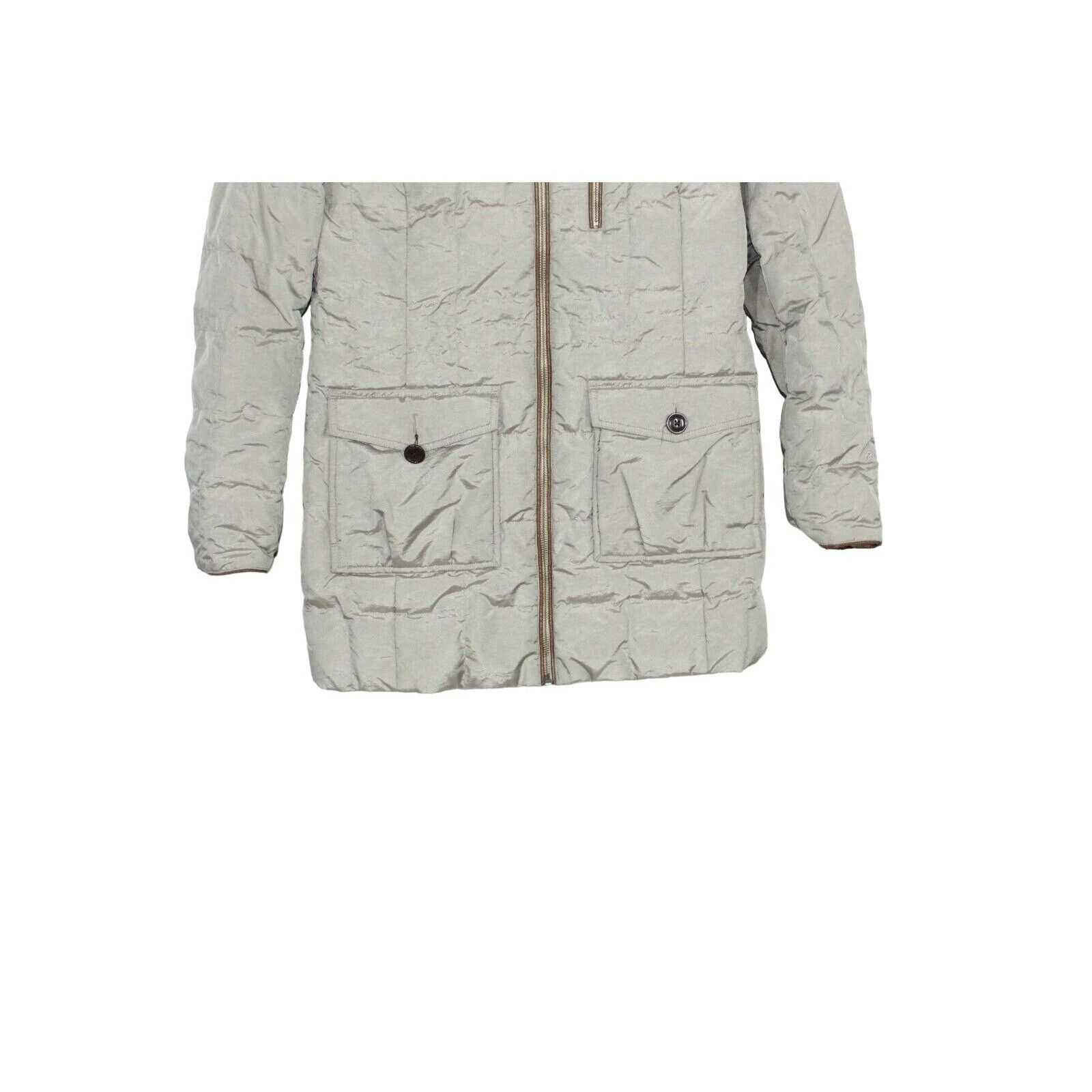 Eddie Bauer Eddie Bauer Polyester Zip Up Lined Hooded Down Jacket Size S / US 4 / IT 40 - 2 Thumbnail