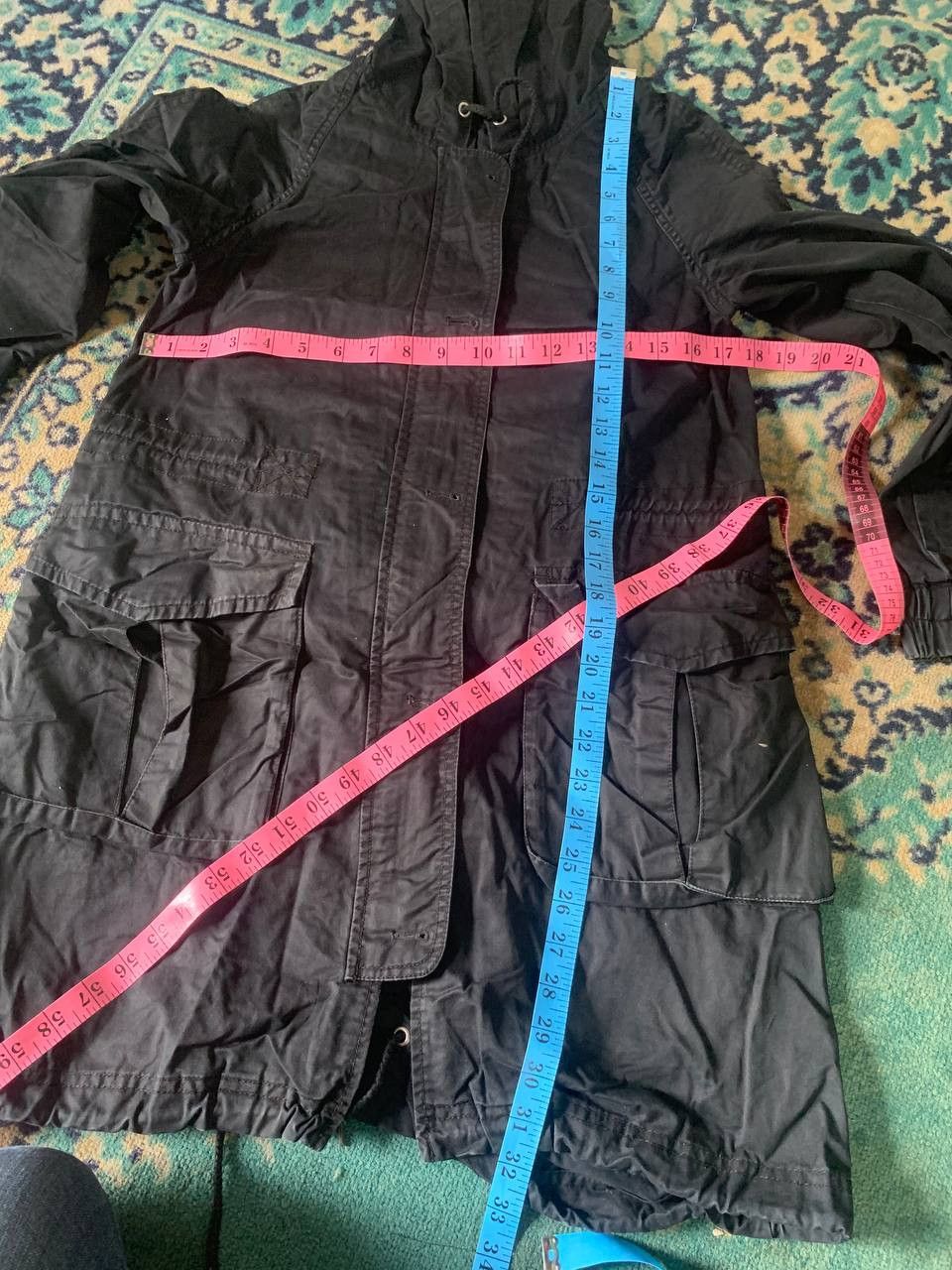 Gap Gap long jacket black hoodie cool season wear xs Size US XS / EU 42 / 0 - 6 Thumbnail