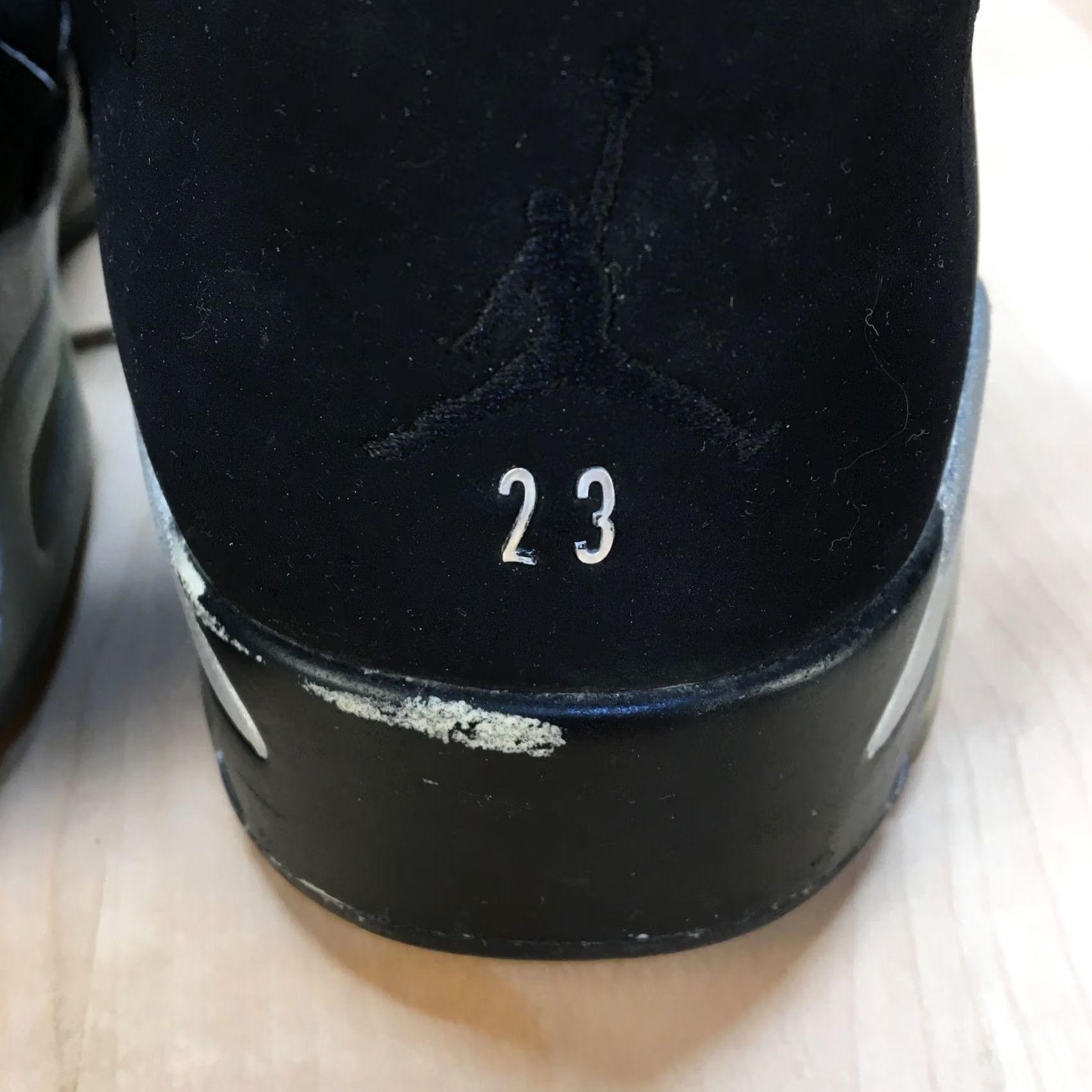 Jordan Brand Nike Jordan 6 Retro Mid Chrome Mens 12 Black Basketball Air DX2836-001 Size US 13 / EU 46 - 7 Thumbnail