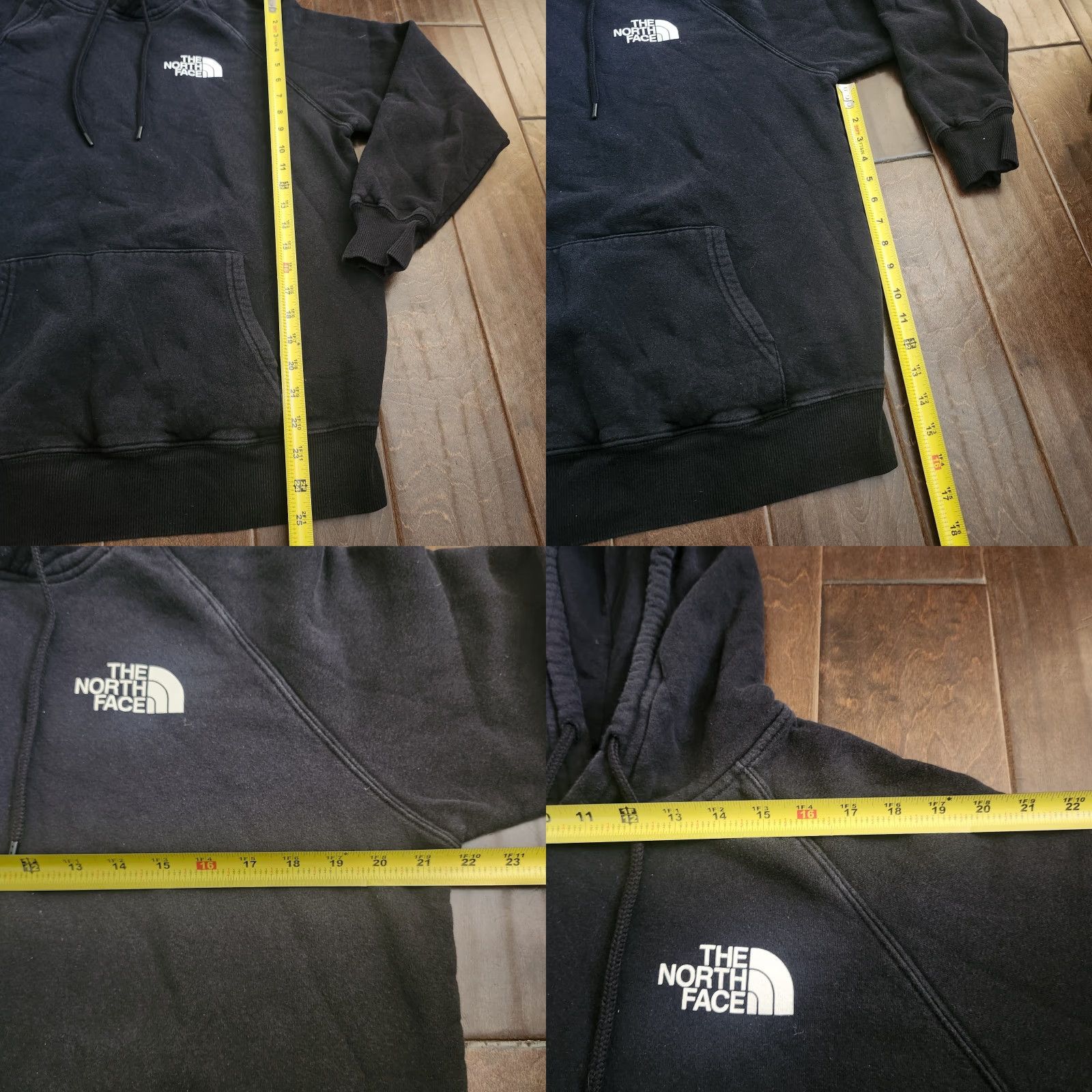 The North Face VINTAGE not applicable The North Face Womens Black Pullover Hoodie Logo Sweatshirt Large Size L / US 10 / IT 46 - 8 Thumbnail