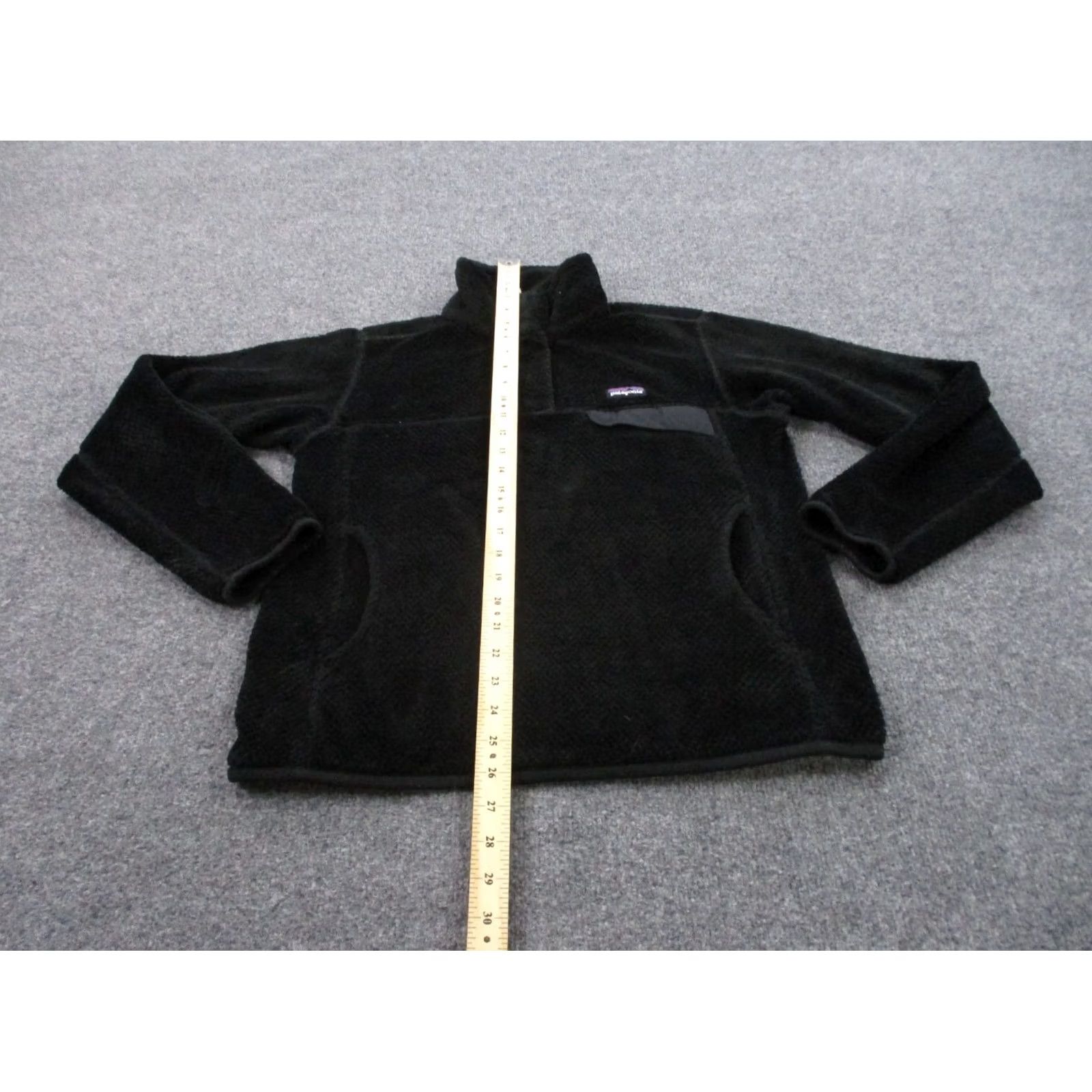 Patagonia Patagonia Jacket Women S Black Snap T Fleece Fuzzy Sweater Outdoor Camping Size S / US 4 / IT 40 - 3 Thumbnail