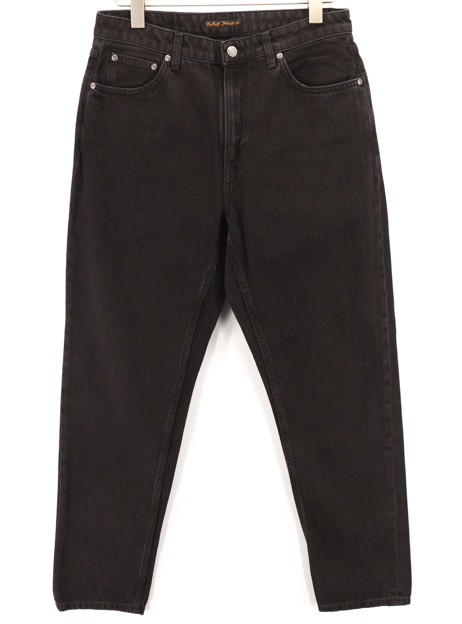 Nudie Jeans BREEZY BRITT W32/L30 Black Worn Zipper Cotton 80667 Size US 32 / EU 48 - 1 Thumbnail
