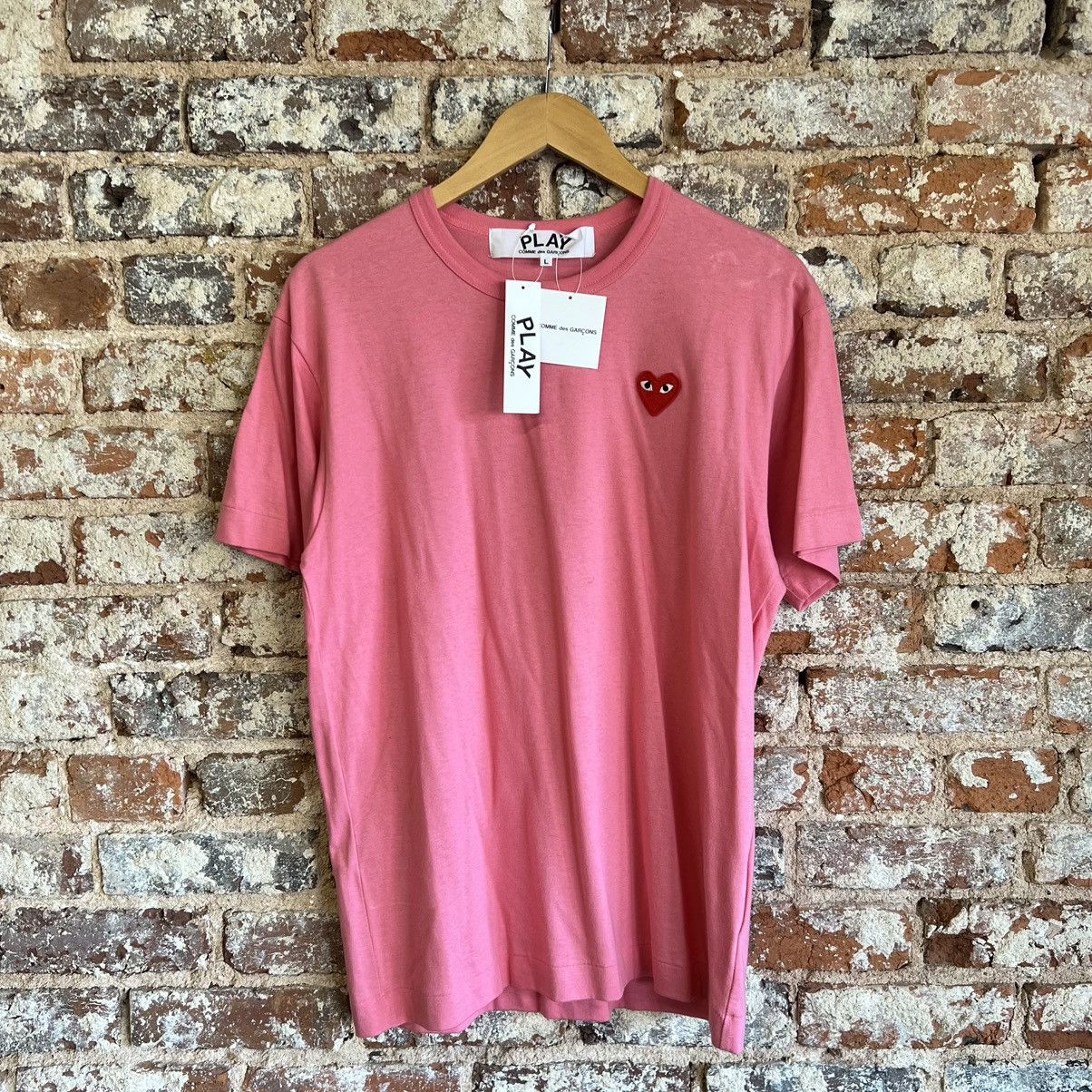 Comme des Garcons PLAY Comme Des Garçons PLAY Pink Tee Size US L / EU 52-54 / 3 - 1 Thumbnail