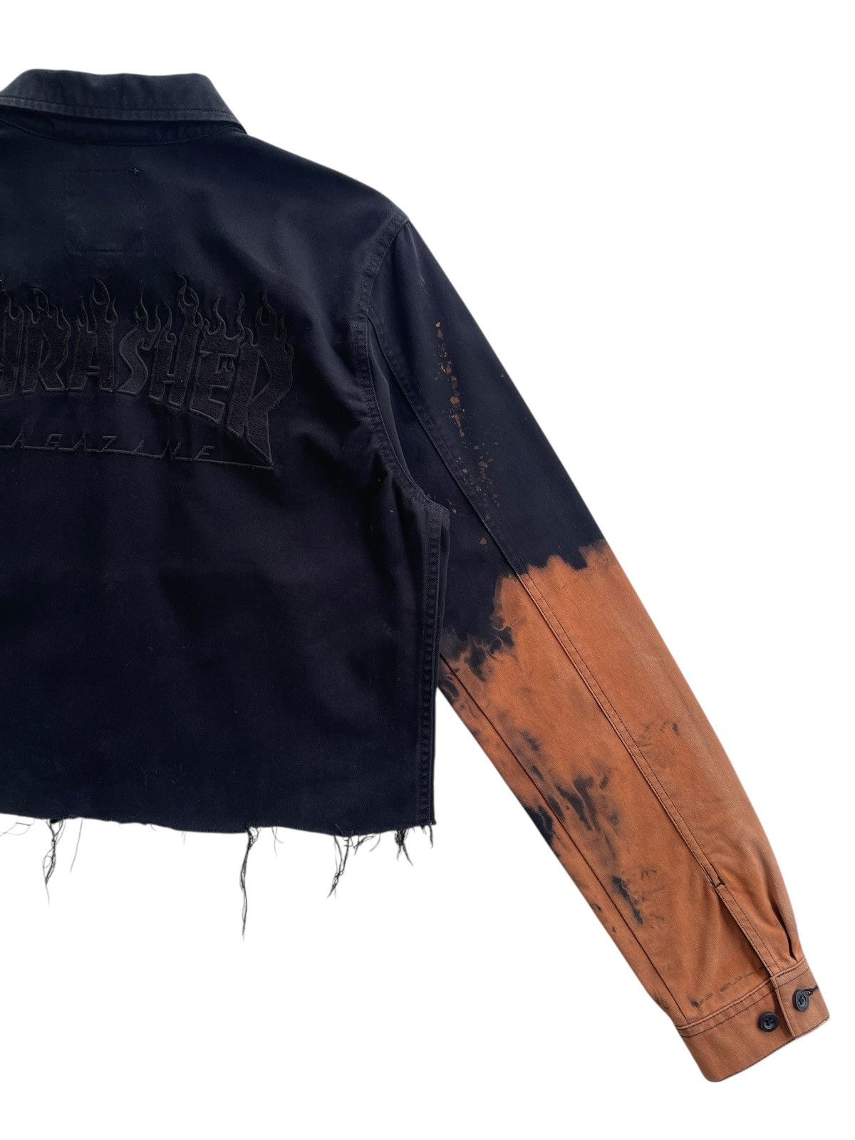 Vans Vans X Thrasher Tie Dye Flame Cut Jacket Size US S / EU 44-46 / 1 - 8 Thumbnail
