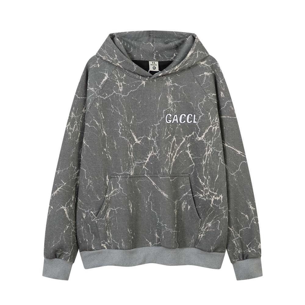 Vintage Men's punk washed distressed loose cracked hoodie Size US M / EU 48-50 / 2 - 1 Thumbnail