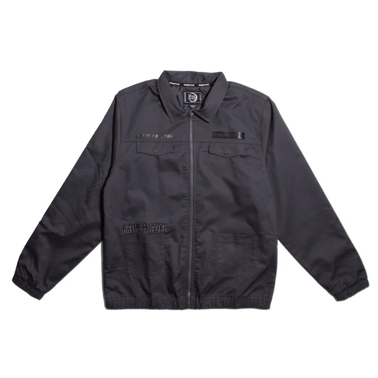 Primitive Primitive Men's X Demon Slayer Tanjiro Kamado Utility Jacket Size US L / EU 52-54 / 3 - 2 Thumbnail