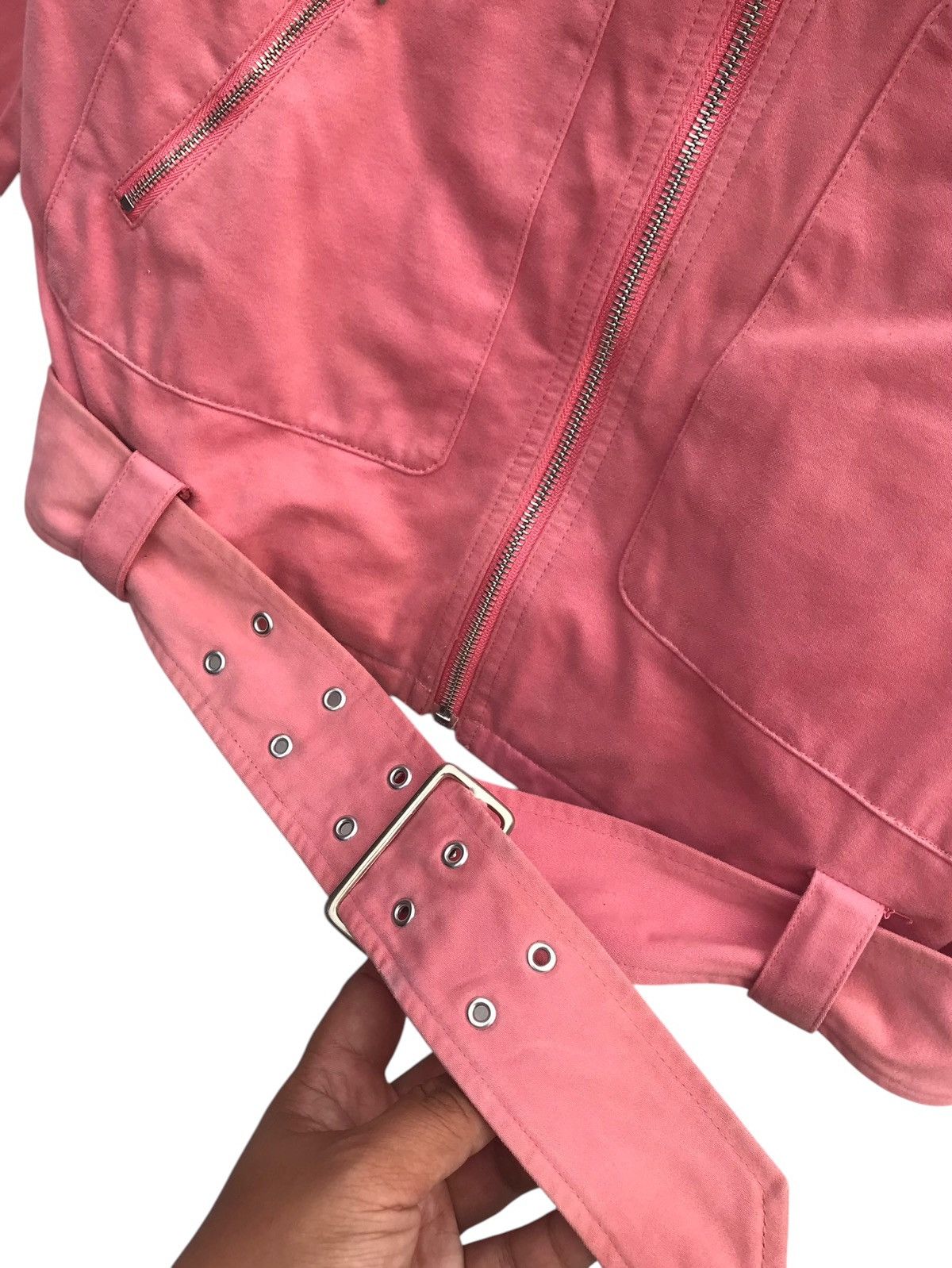 Katharine Hamnett London Hamnett Blouson Rockabilly Punk Style Zipper Jacket Size US S / EU 44-46 / 1 - 10 Thumbnail