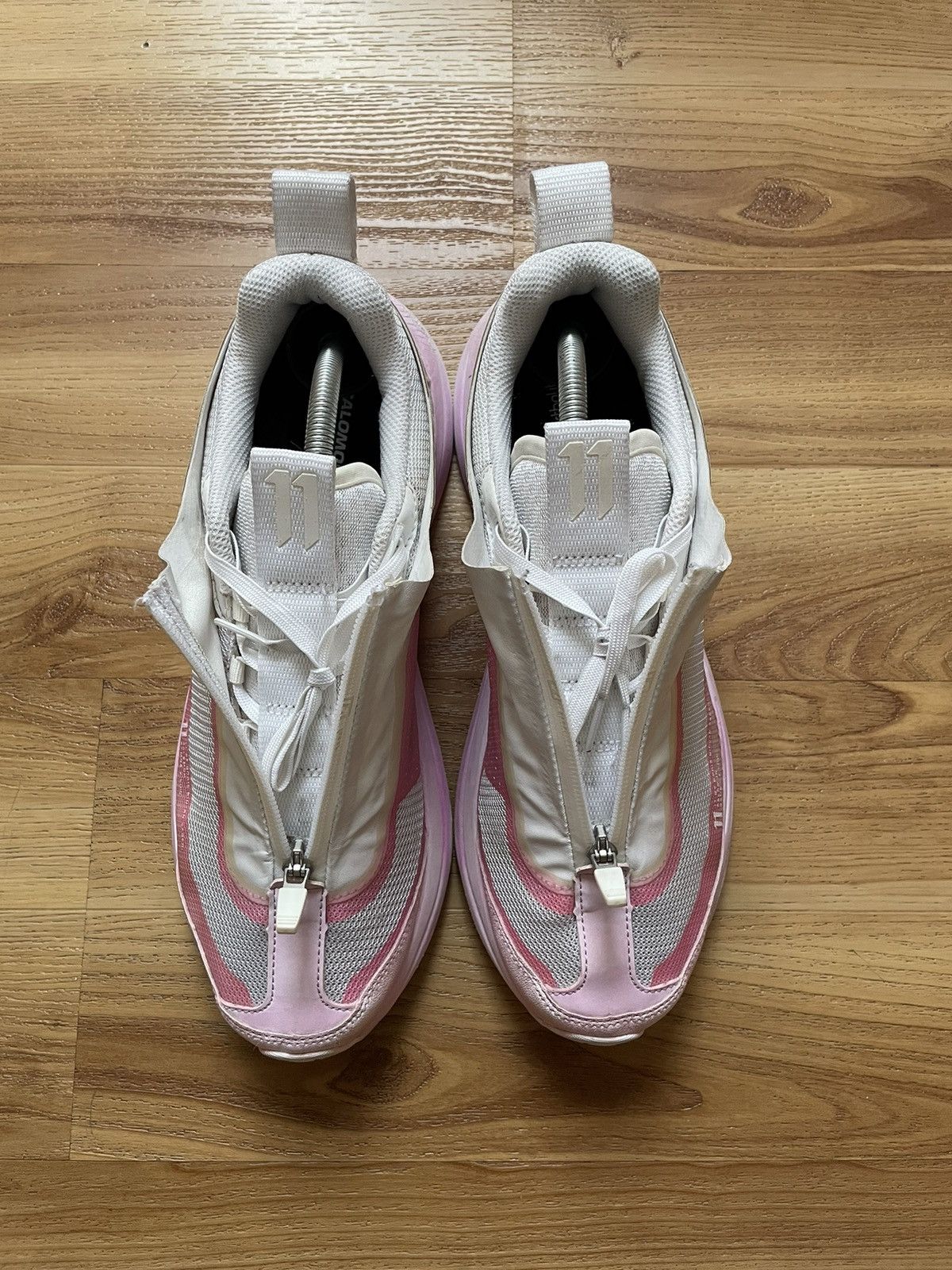 Boris Bidjan Saberi × Salomon Salomon BBS Bamba 2 Low Object Dyed Pink OG Size US 9 / EU 42 - 3 Thumbnail
