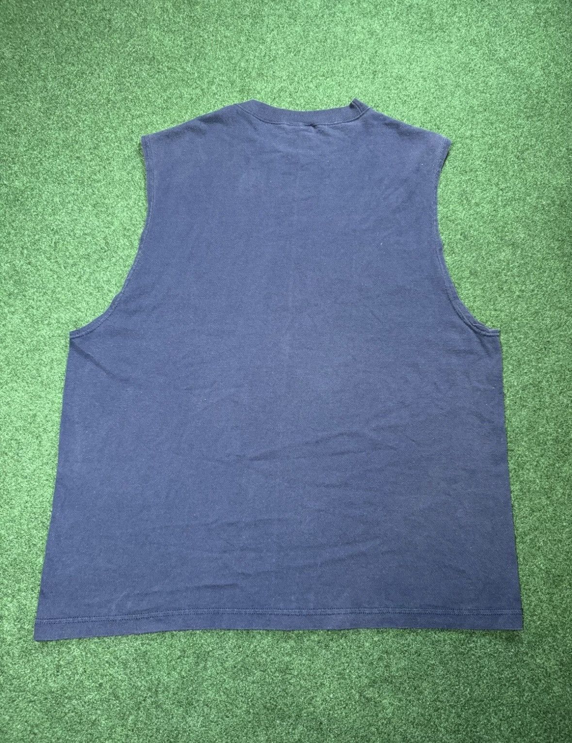 Signal Sport × Vintage Vintage 90s Cleveland Indians Chief Wahoo Mens XL Tank Top Size US XL / EU 56 / 4 - 4 Thumbnail