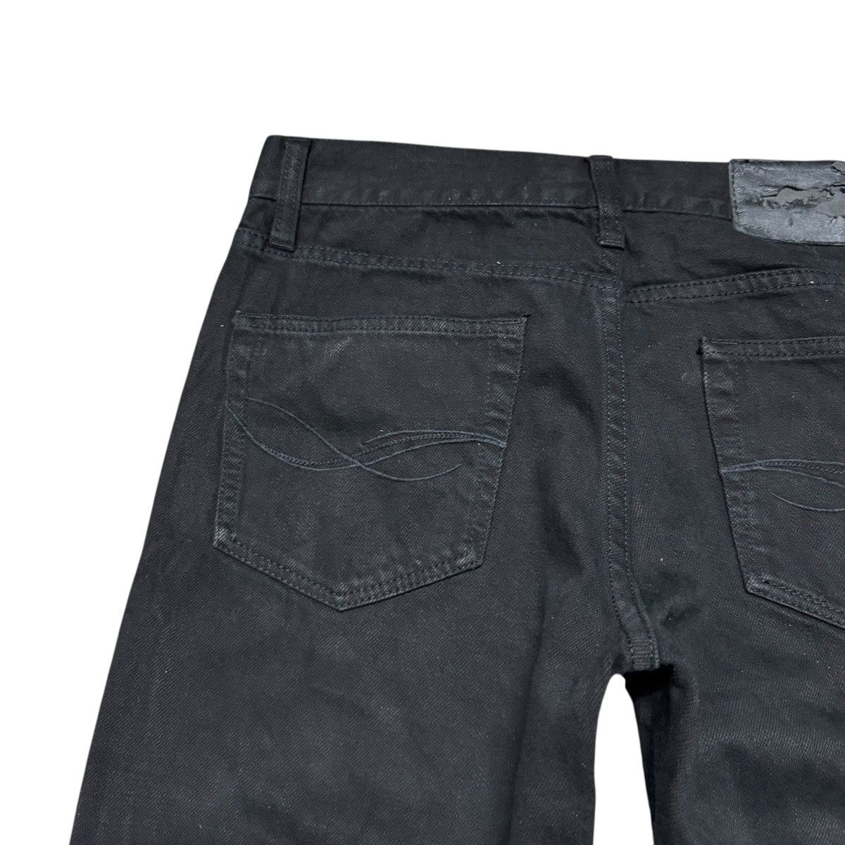 GOSTAR DE FUGA Cavaria Black Distressed Denim Jeans Size US 28 / EU 44 - 10 Thumbnail