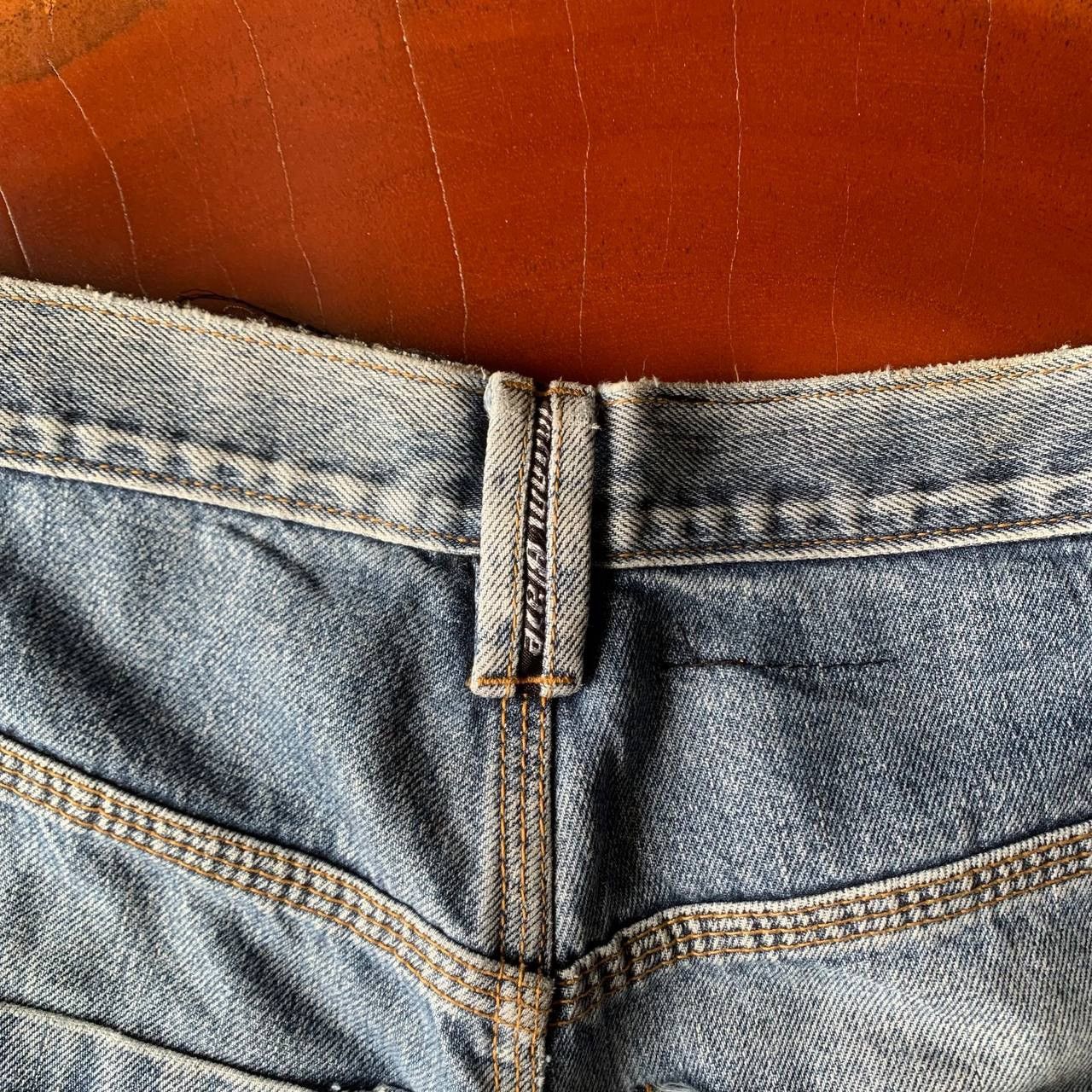 Wu-Tang Clan Vintage Y2K Johnny Blaze Ghost Rider Baggy Blue Denim Pants Size US 30 / EU 46 - 4 Thumbnail