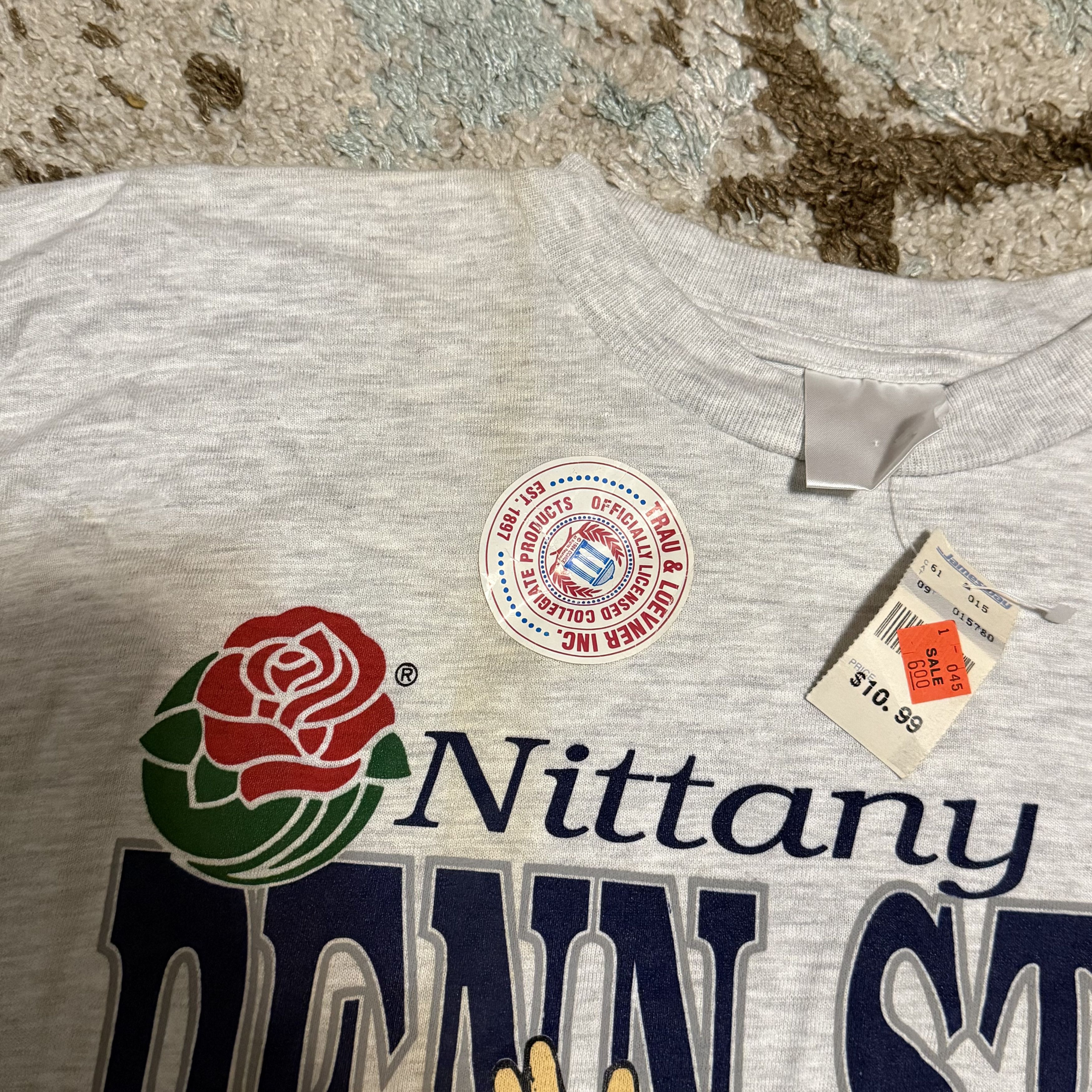 NCAA × Vintage Vintage 1995 Penn State Nittany Lions Rose Bowl Champs Shirt Size US M / EU 48-50 / 2 - 3 Thumbnail