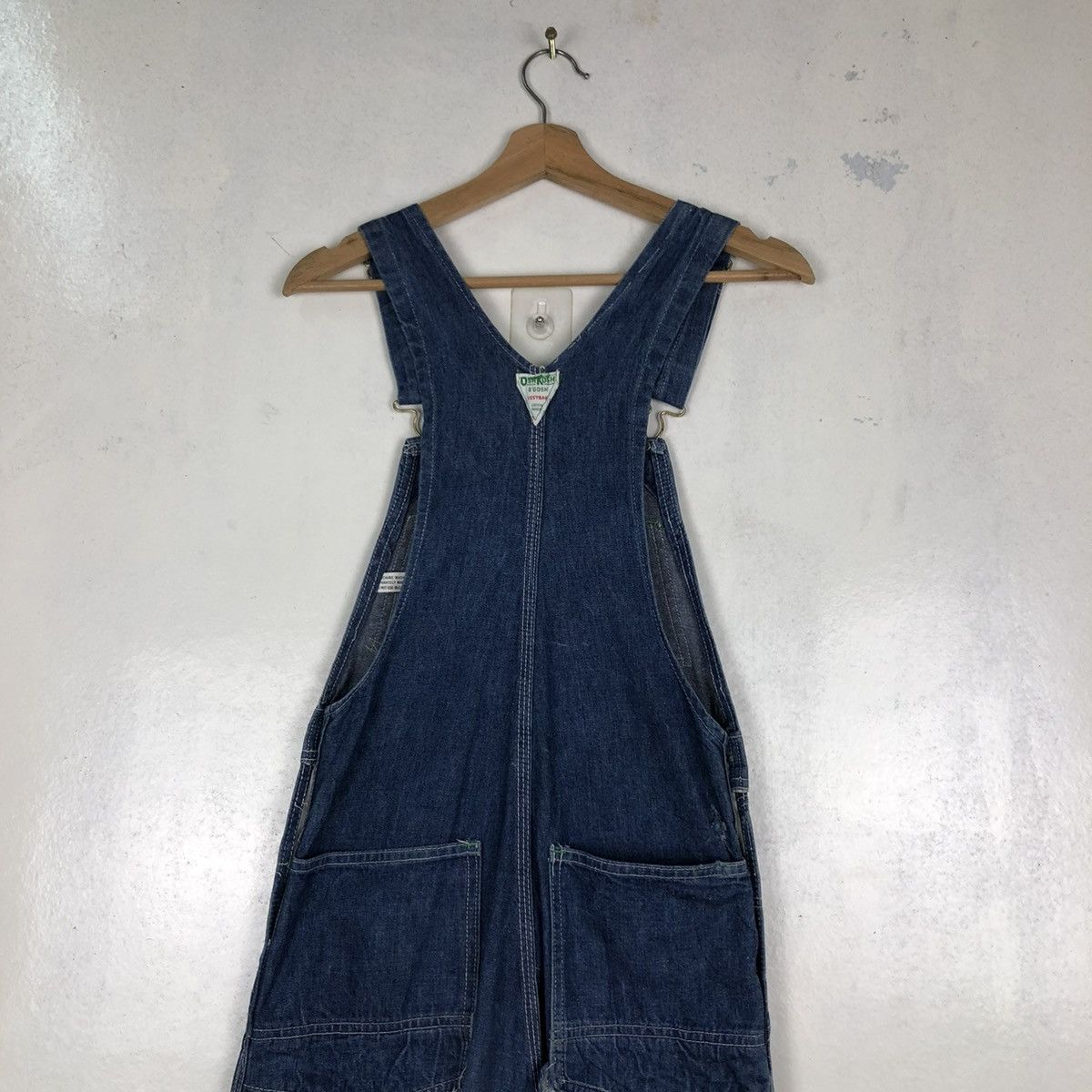 Japanese Brand 🔥90’s Denim Jeans Overall Workers Chore Oshkosh USA Size US 30 / EU 46 - 7 Thumbnail