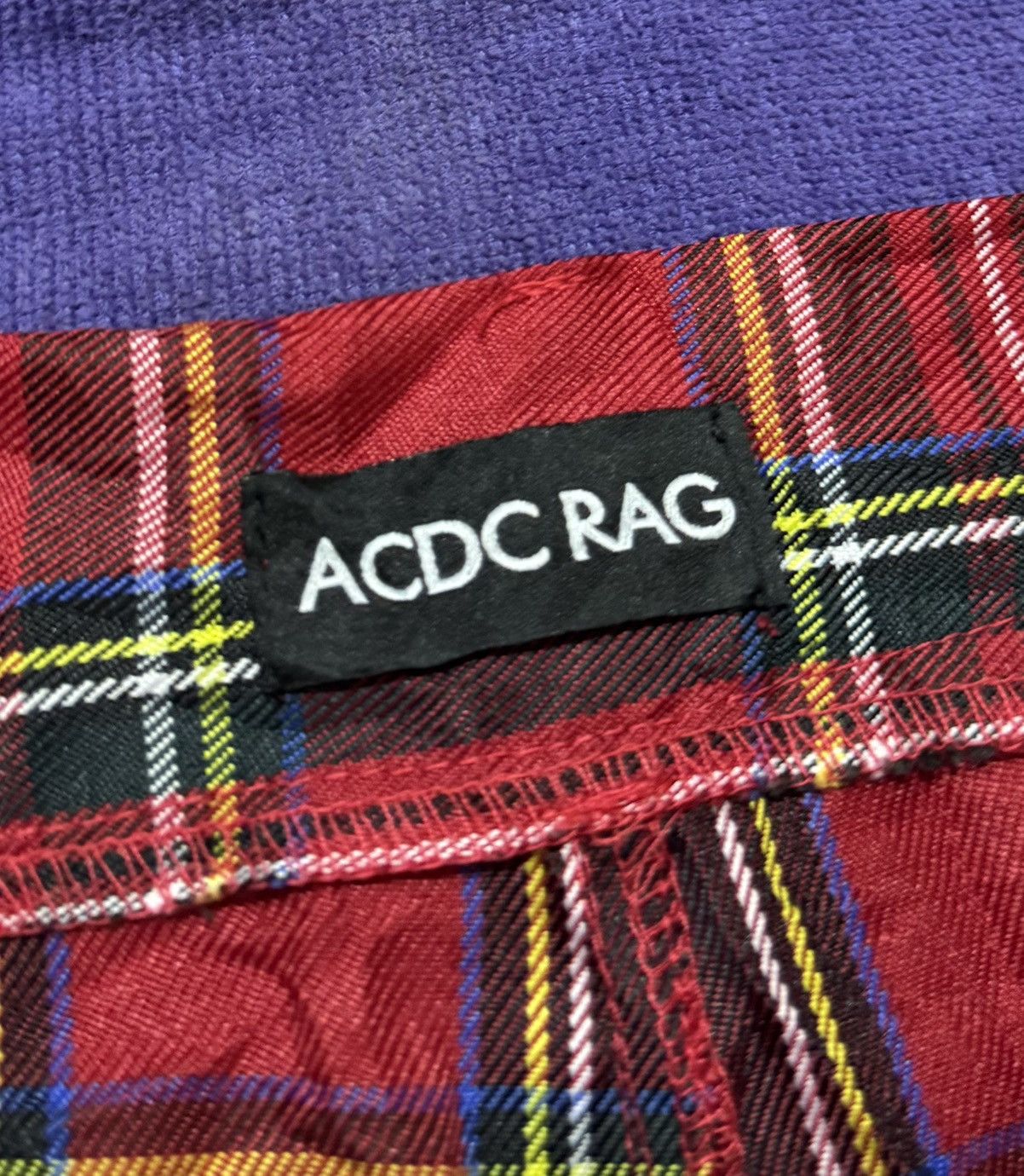 AC/DC Punk Design by ACDC RAG Pant Size US 30 / EU 46 - 8 Thumbnail
