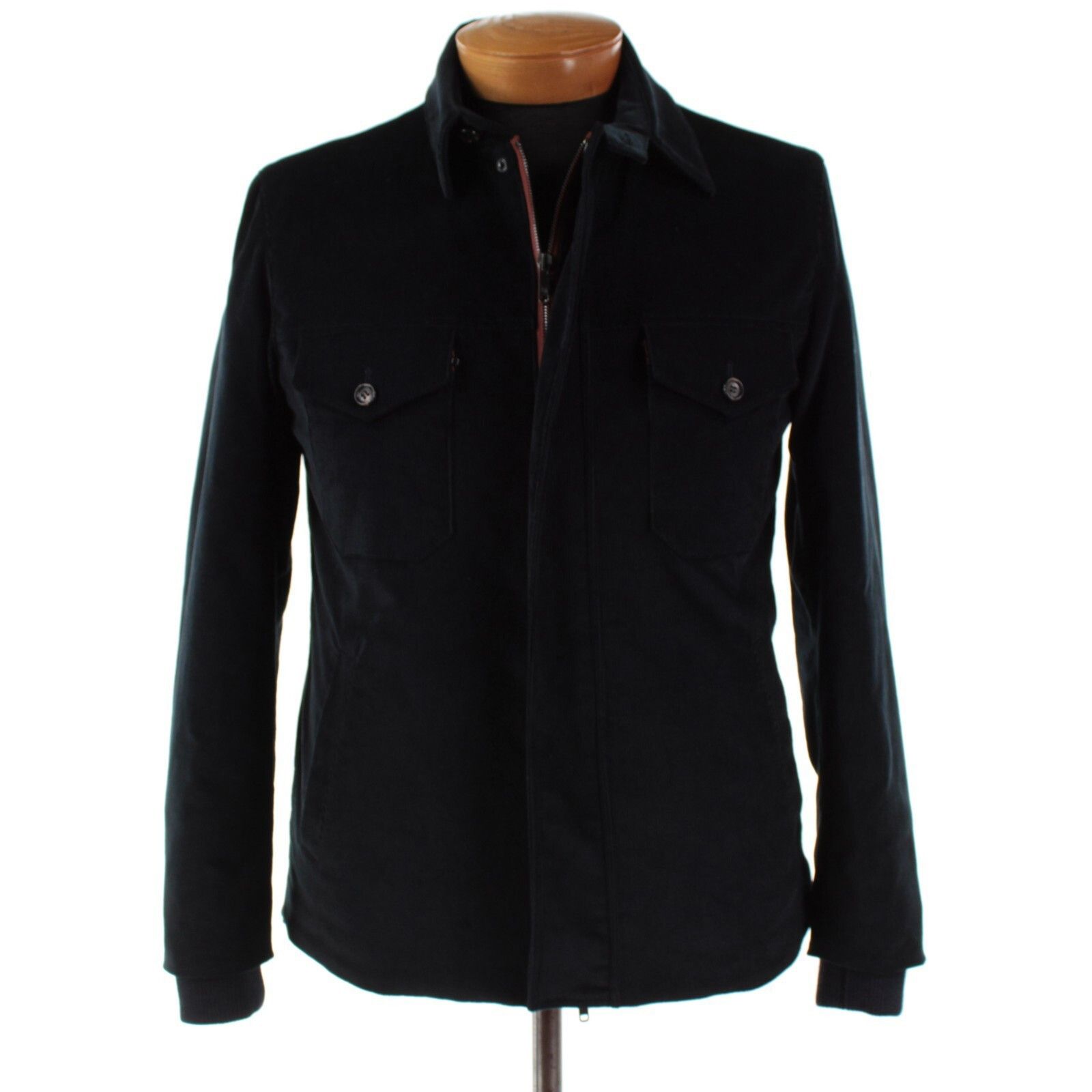 Luciano Barbera Luciano Barbera Overshirt Size M US In Blue Cotton Blend Size US M / EU 48-50 / 2 - 1 Thumbnail