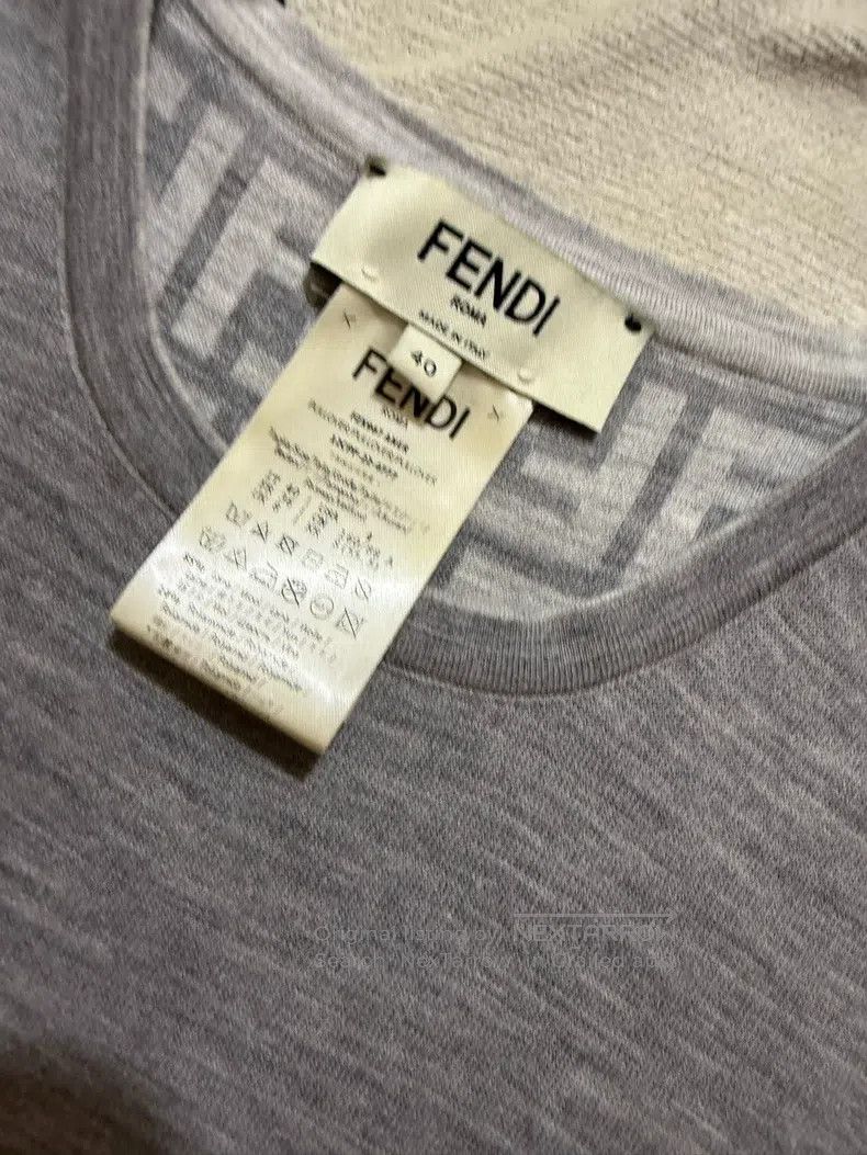 Fendi Fendi SS23 Monogrammed Wool Long Skirt Set, Wool Vest and Size XS / US 0-2 / IT 36-38 - 2 Thumbnail