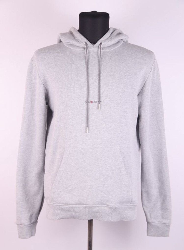 Saint Laurent Men's Hooded Sweatshirt Green main image 0