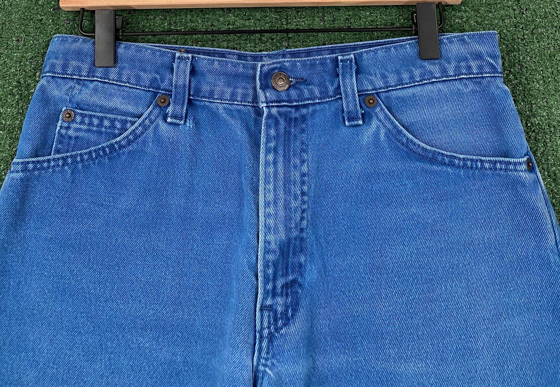 Levi's 80’s Levi’s Orange Tab Indigo Cut Off Jean Shorts 29” Waist Size 26" / US 2 / IT 38 - 3 Thumbnail