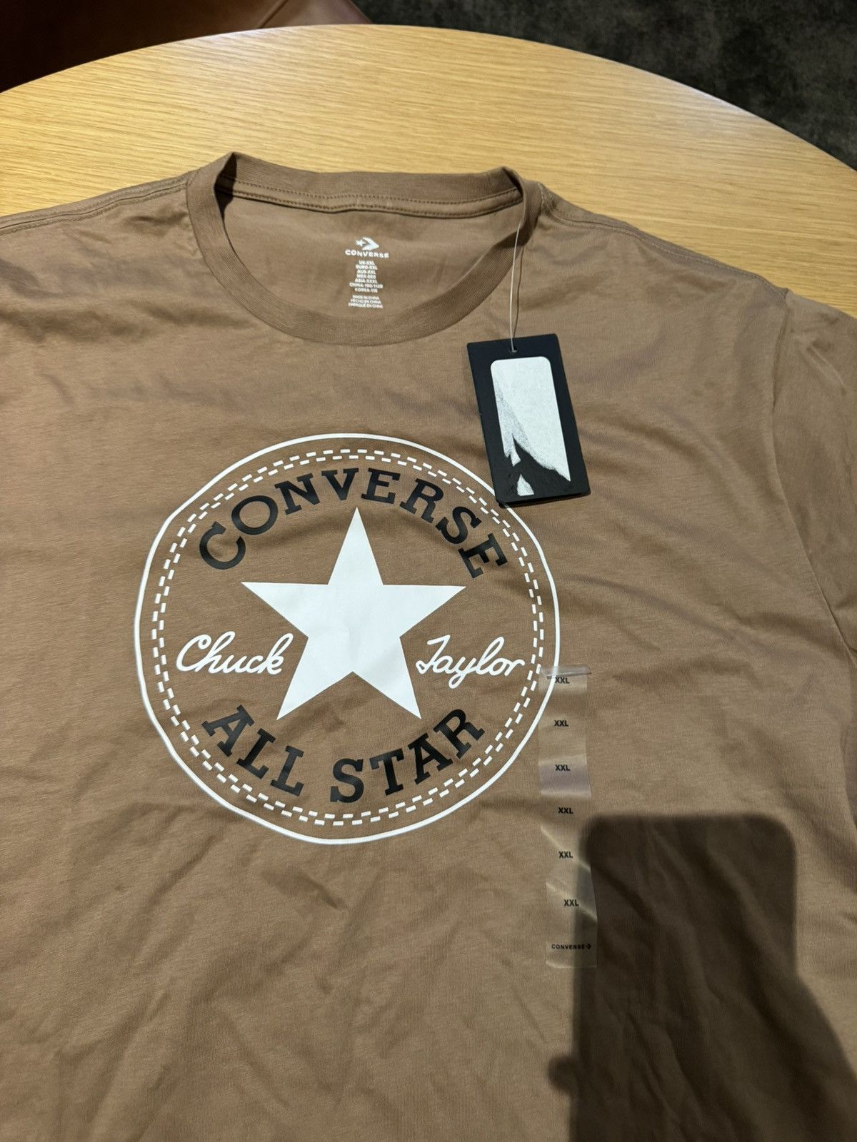 Converse Brand new brown/rust Converse tshirt Size US XXL / EU 58 / 5 - 2 Thumbnail