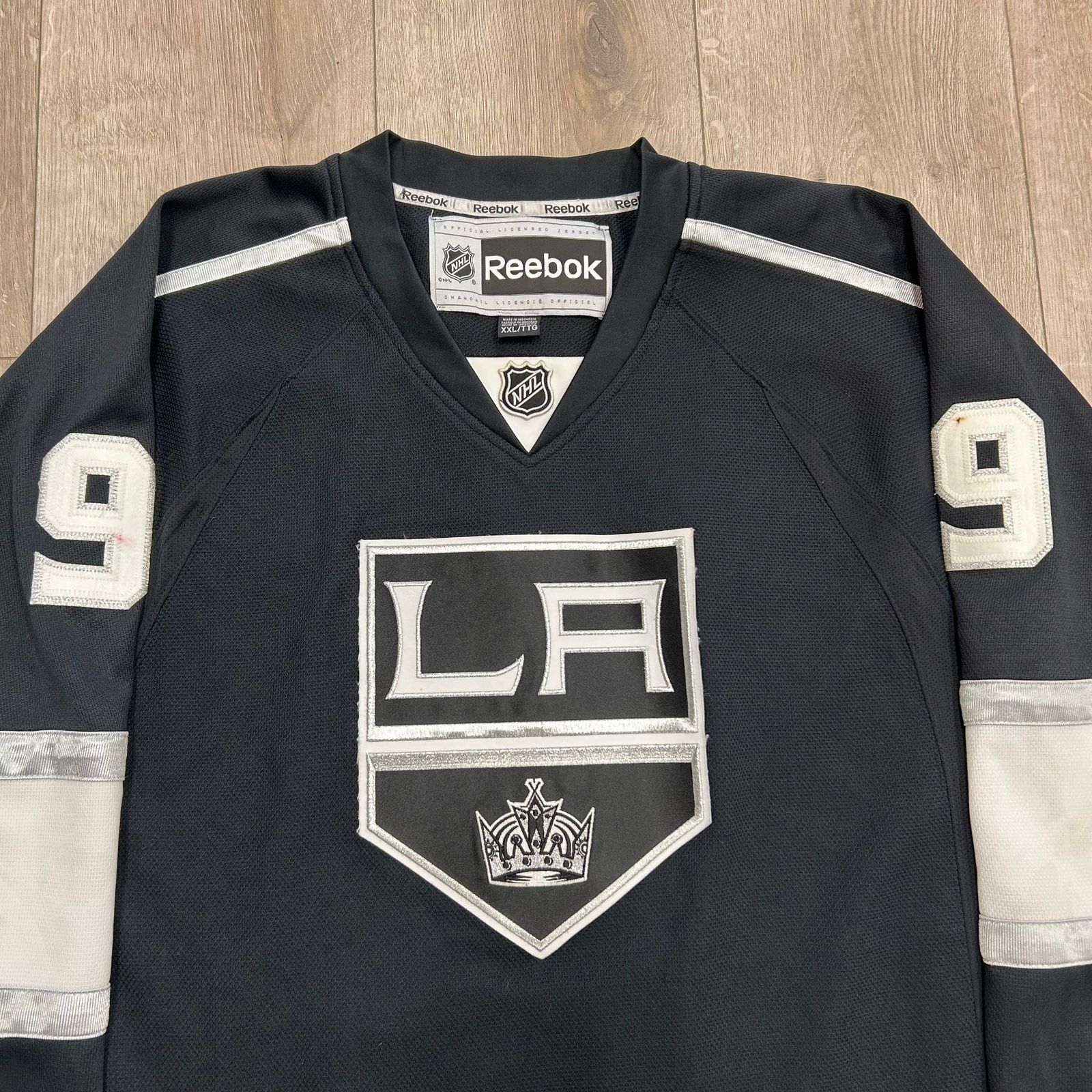NHL Reebok Los Angeles Kings NHL Black Jersey size 2XL Garber #9 Size US XXL / EU 58 / 5 - 2 Thumbnail