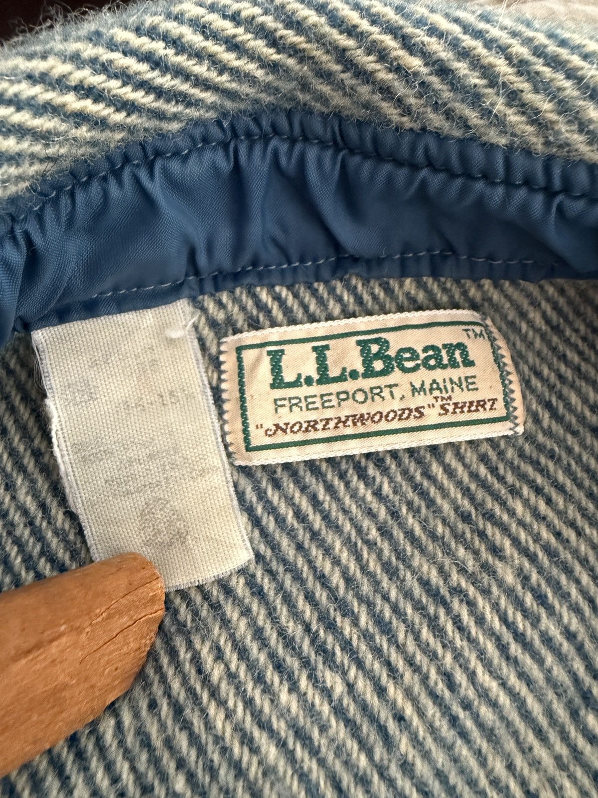 L.L. Bean Vintage L.L. Bean Heavy Wool Northwoods Shirt Size US M / EU 48-50 / 2 - 2 Thumbnail