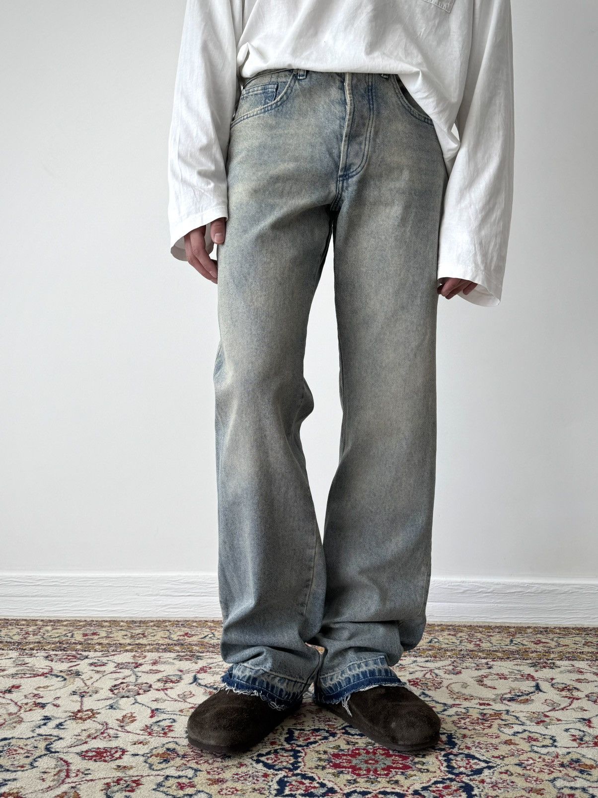 Peso Peso Acid Wash Jeans Pants Size US 30 / EU 46 - 1 Thumbnail