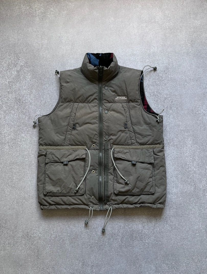 C2H4 C2H4 Reversible On Carbon Gorpcore Puffer Vest Rare Y2K Size US L / EU 52-54 / 3 - 1 Thumbnail