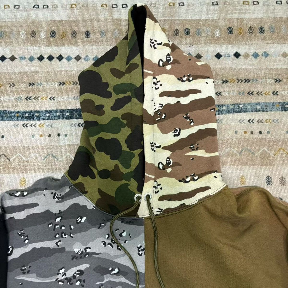 Bape LIMITED CAMO BAPE HOODIE Size US XL / EU 56 / 4 - 3 Thumbnail