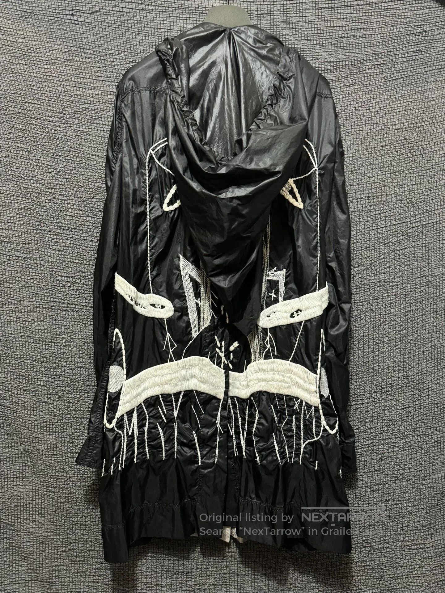 Rick Owens rick owens embroidered windbreaker coat. Size US M / EU 48-50 / 2 - 5 Thumbnail