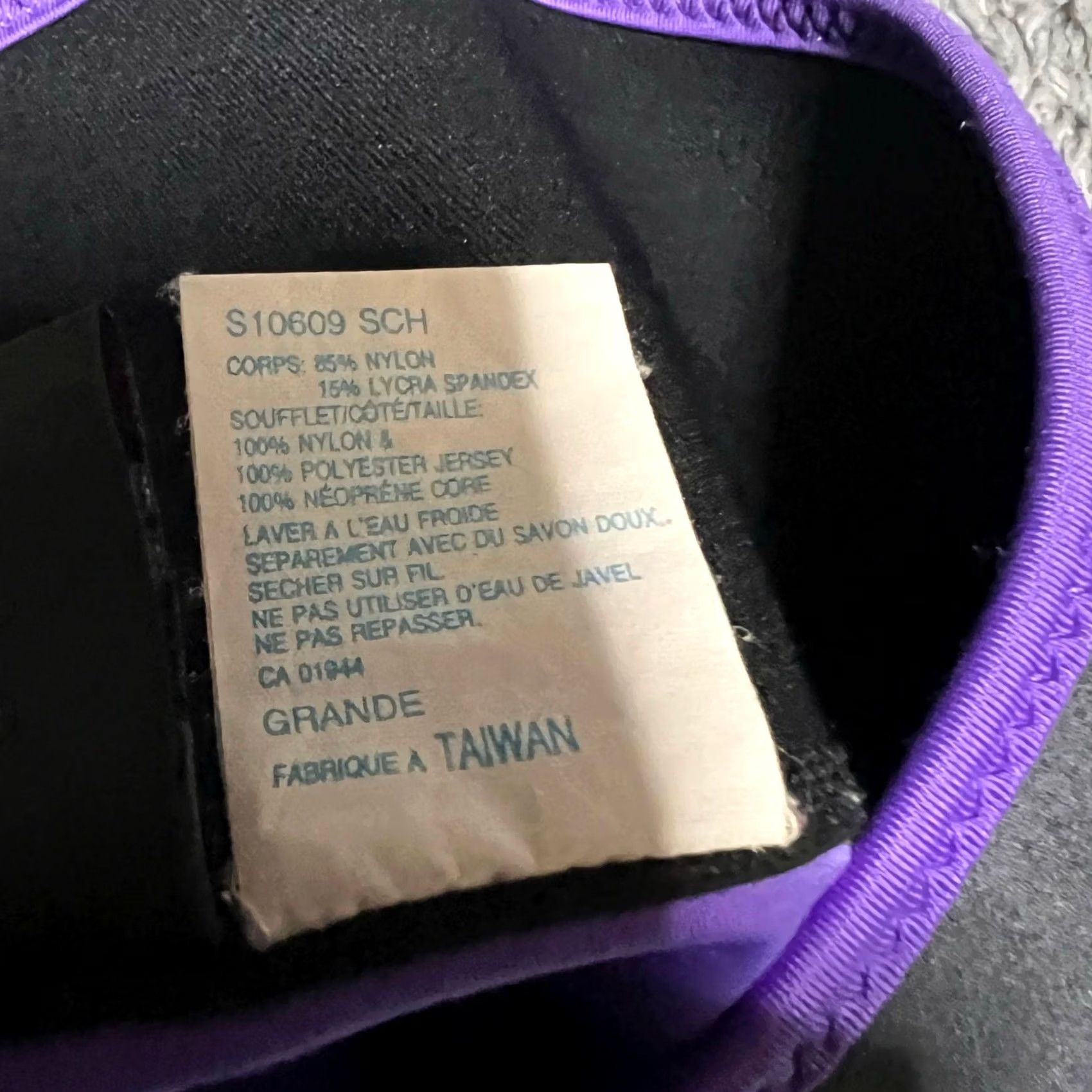 Nike VINTAGE 80’s Nike Aqua Gear Scuba Shorts Wet Suit Surfing Water Sports Women S Purple Athletic Regular Size 28" / US 6 / IT 42 - 7 Thumbnail