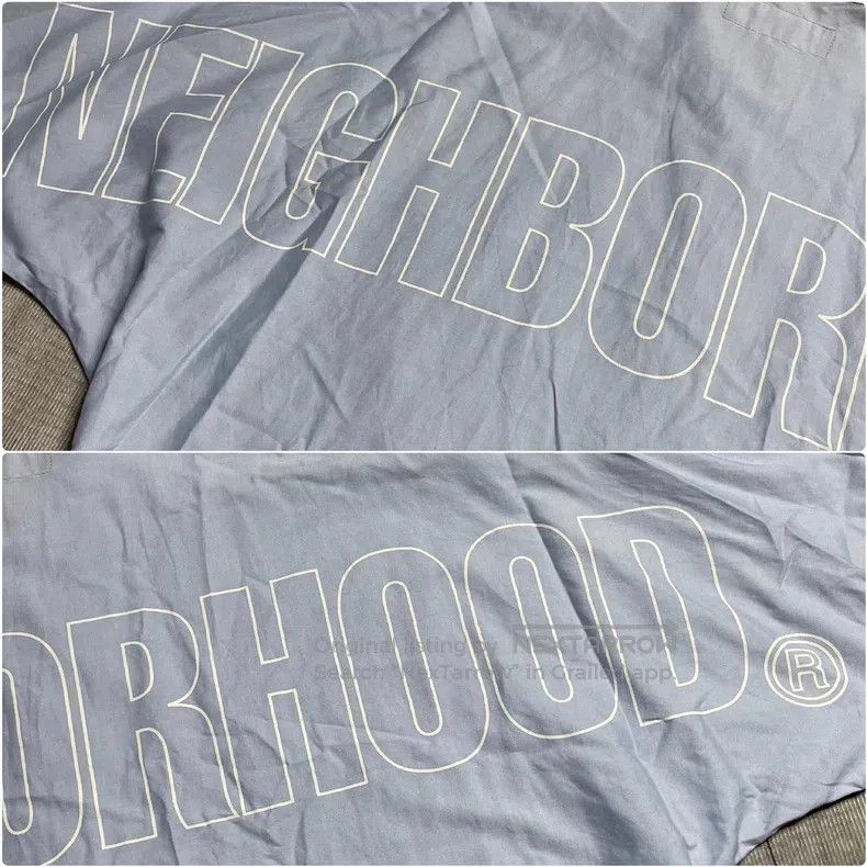 Neighborhood Neighborhood Oversized Pocket Printed Short Sleeve Shirt Size US M / EU 48-50 / 2 - 4 Thumbnail