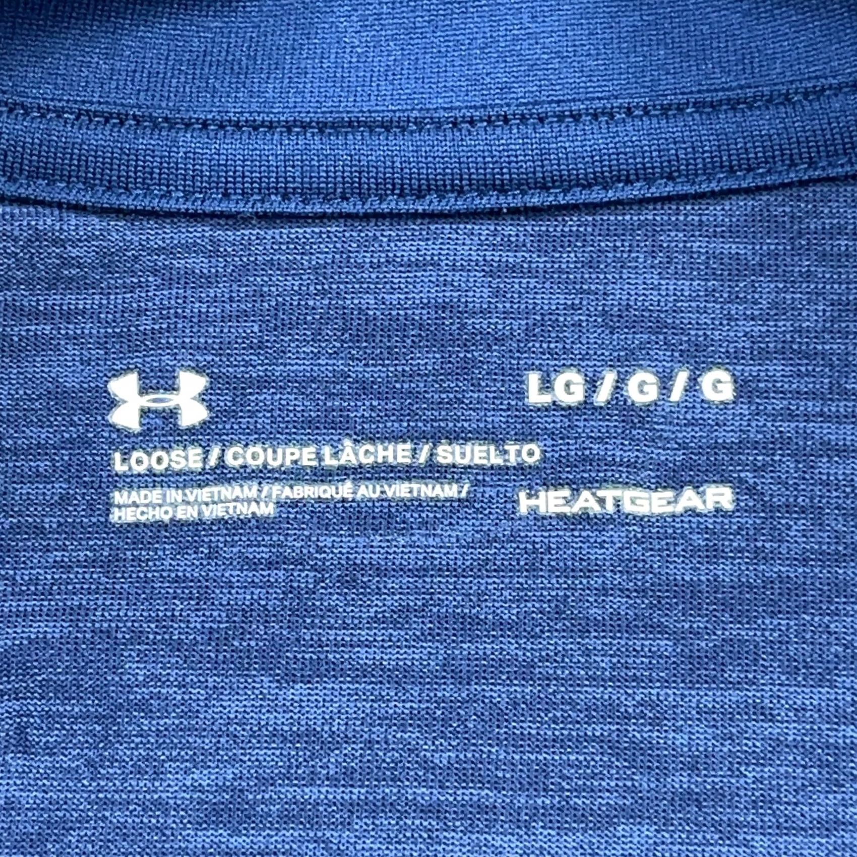 Under Armour Under Armour Shirt Women L Blue Pullover 1/4 Zip Performance Run Activewear Casual Sport Modern Sportswear Size L / US 10 / IT 46 - 3 Thumbnail