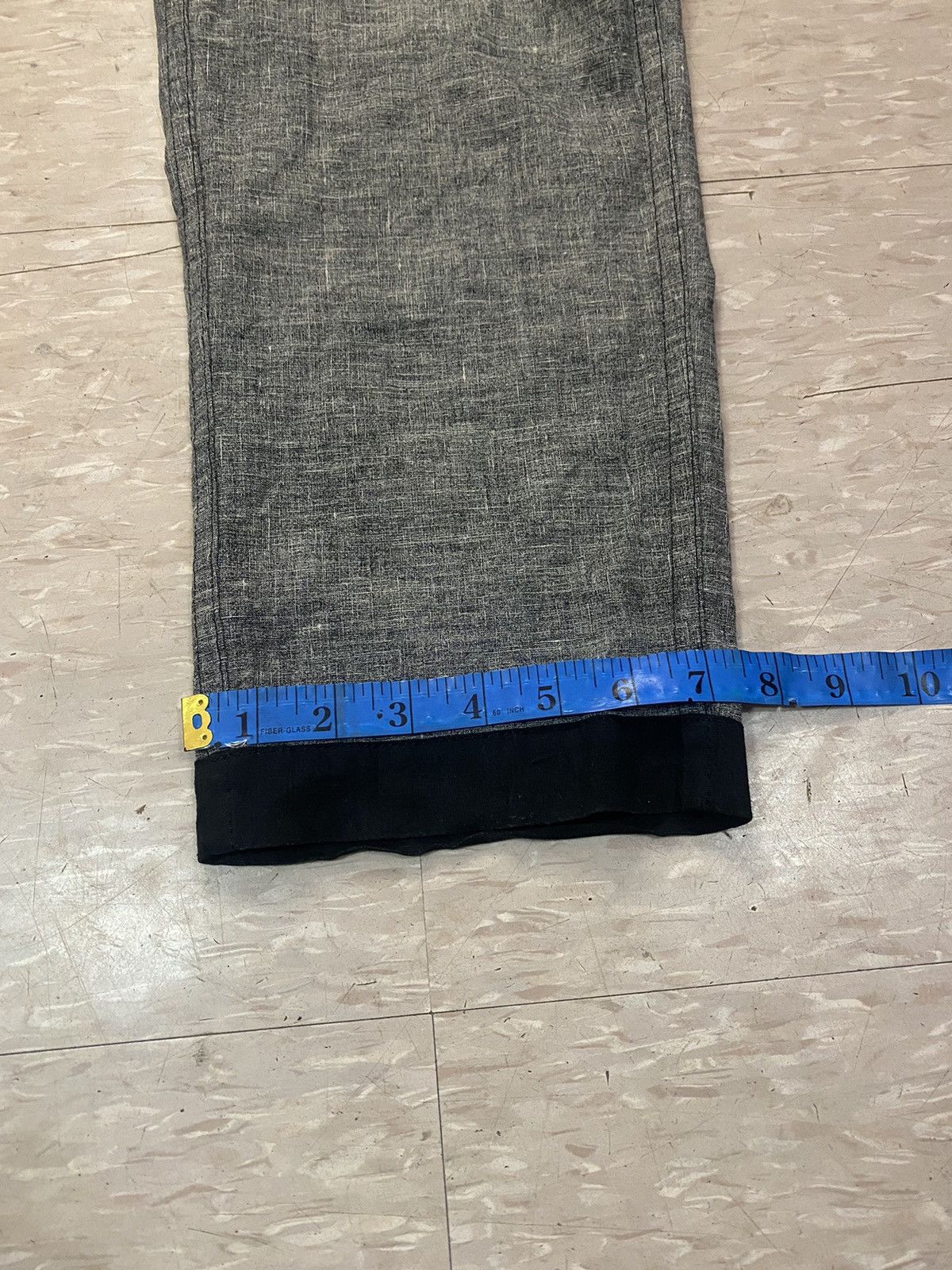 Issey Miyake × Japanese Brand × Pleats Please Issey Miyake Issey miyake men Cropped grey x black reversible drawstring Size US 32 / EU 48 - 11 Thumbnail