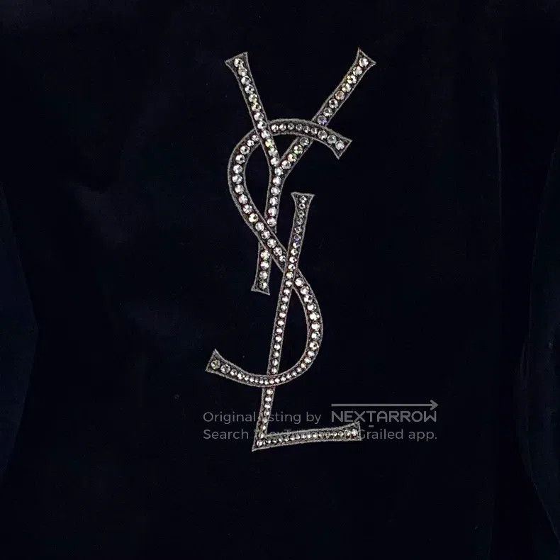 Saint Laurent Paris Saint Laurent Paris universal size Black Logo Diamond Encru Size US M / EU 48-50 / 2 - 5 Thumbnail