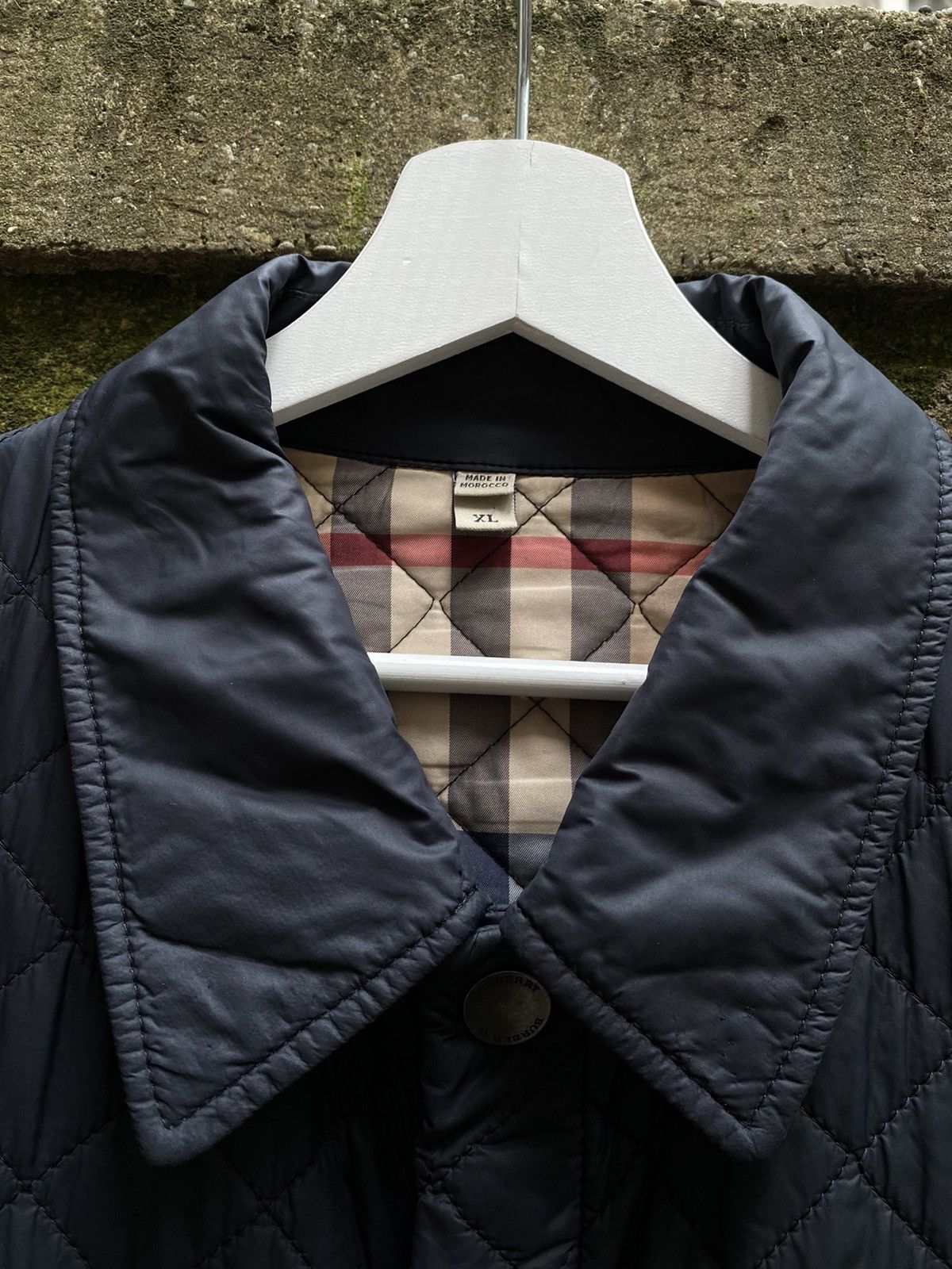 Burberry × Vintage Burberry London Quilted Light Jacket Size US XL / EU 56 / 4 - 2 Thumbnail