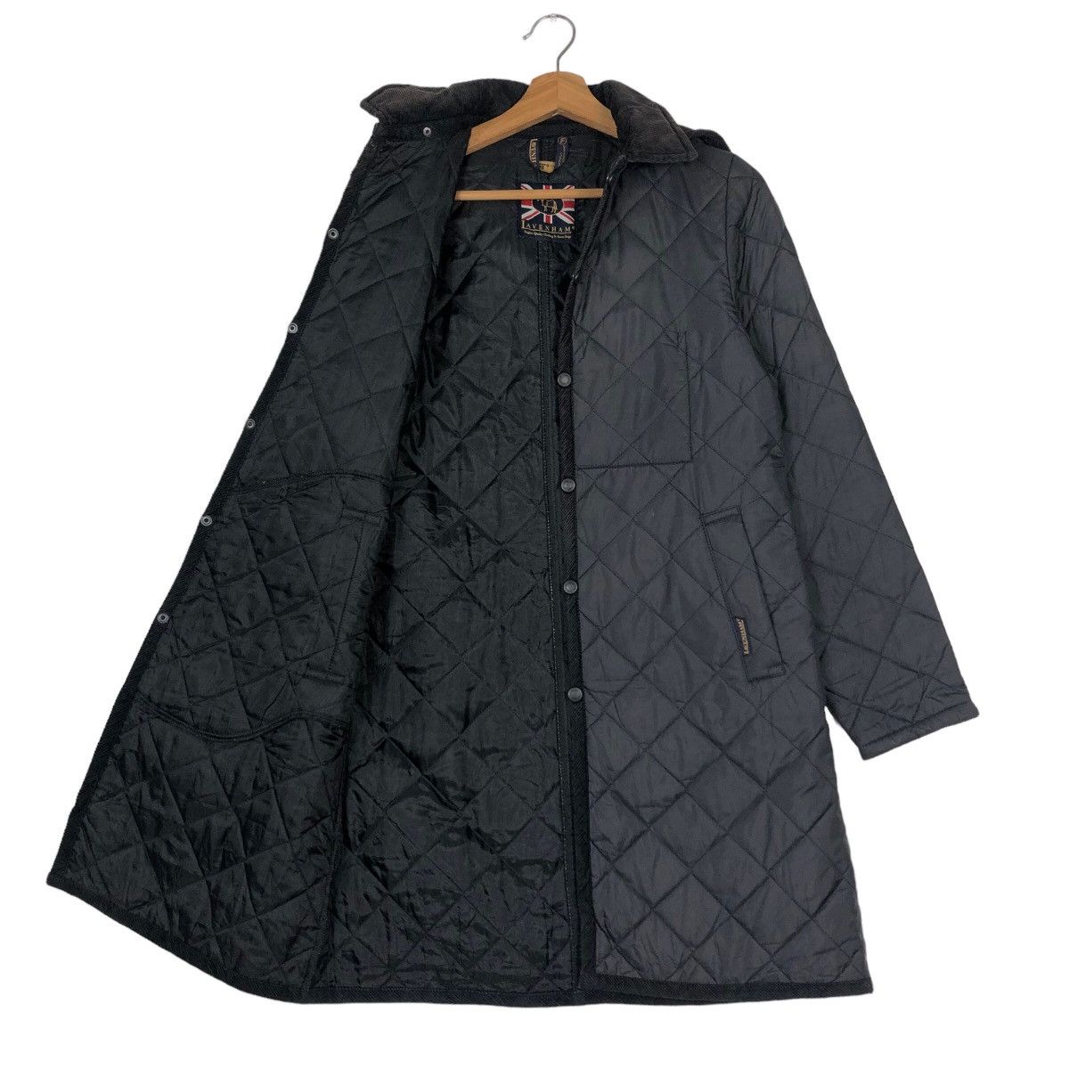 Japanese Brand 🔥Vintage Long Jacket Button Lavenham England Quilted Design Size US M / EU 48-50 / 2 - 11 Thumbnail