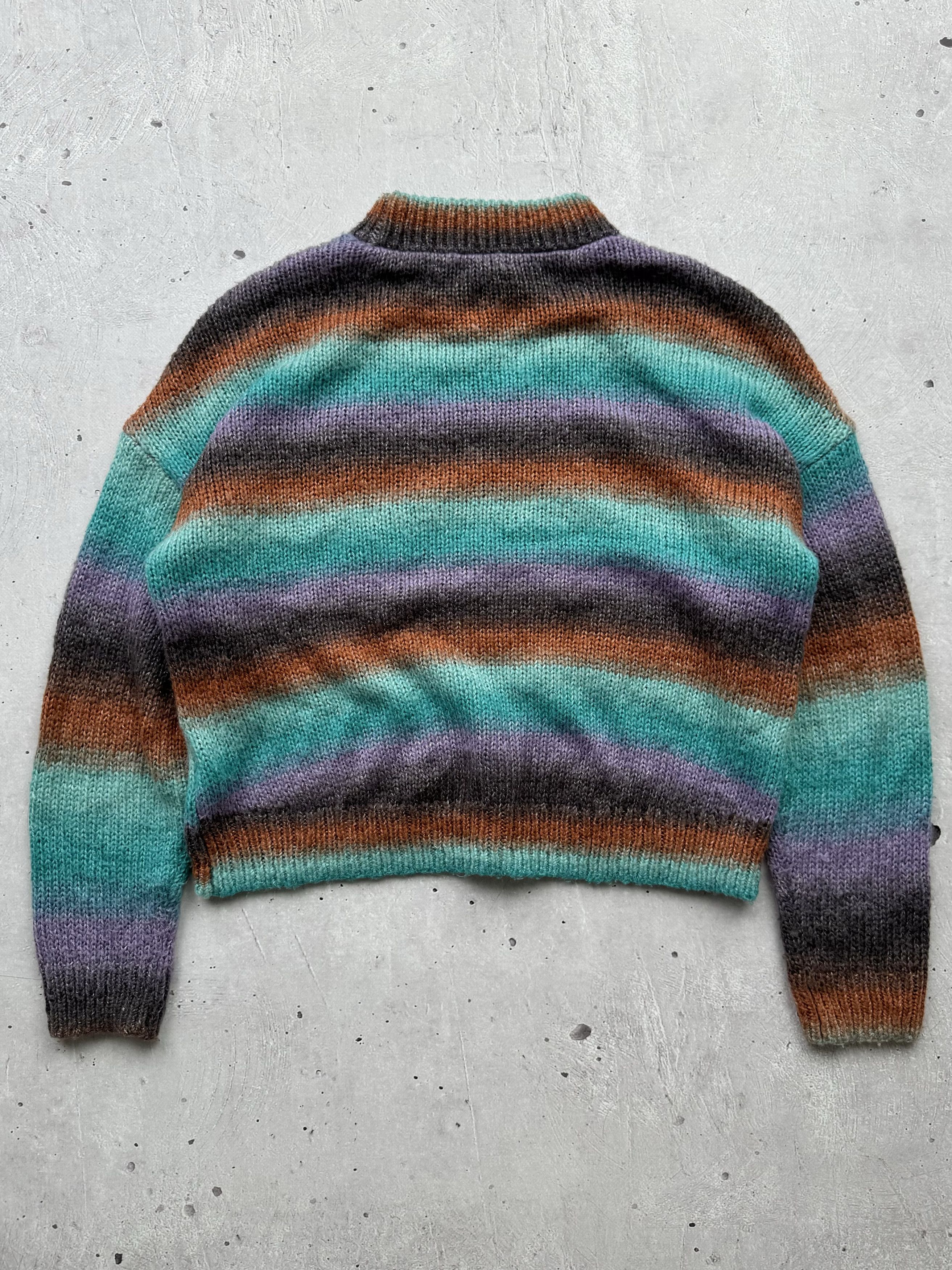 Acne Studios × Vintage Acne Studios Mohair Gradient Sweater Size M / US 6-8 / IT 42-44 - 10 Thumbnail
